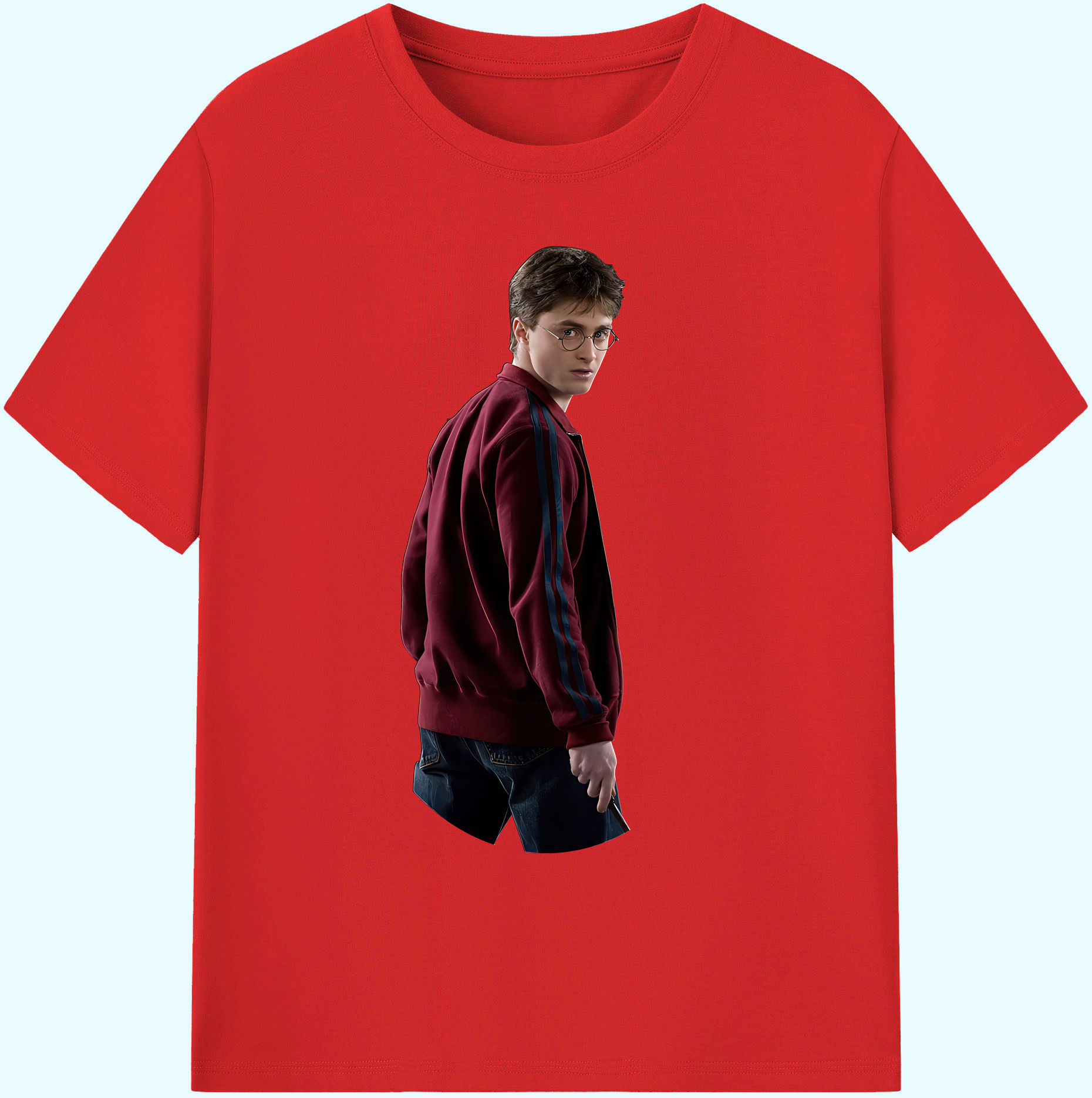 （画像用） Harry Potter ハリー・ポッターシリーズ 綿100％ メンズ半袖Tシャツ｜肌触りやわらか＆通気性