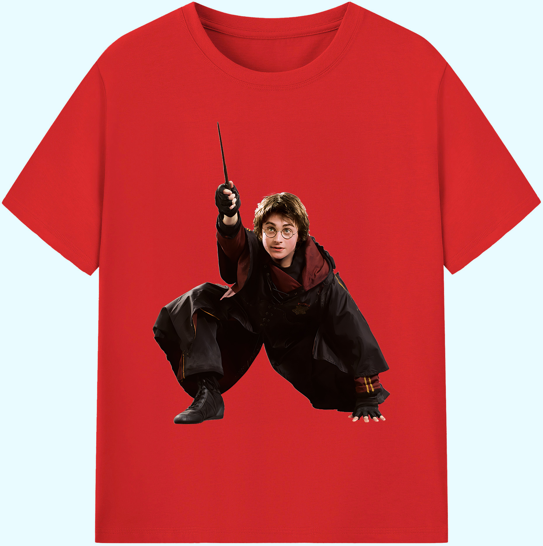（画像用） Harry Potter ハリー・ポッターシリーズ 綿100％ メンズ半袖Tシャツ｜肌触りやわらか＆通気性