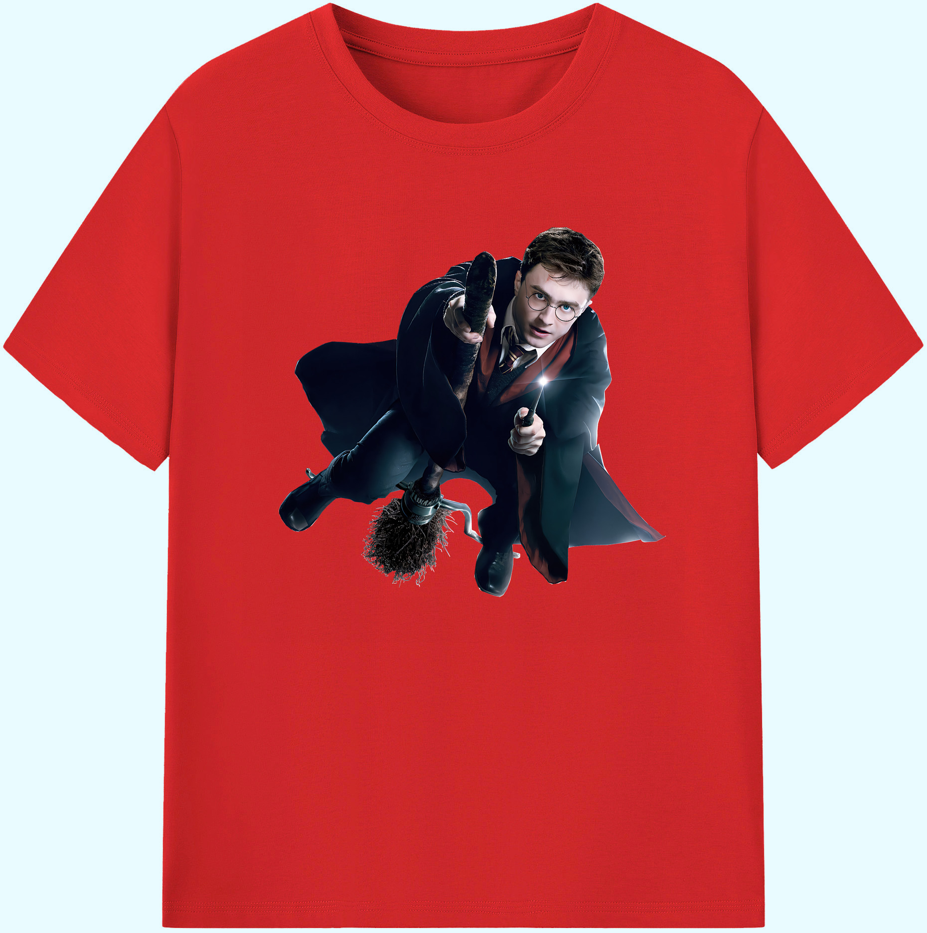 （画像用） Harry Potter ハリー・ポッターシリーズ 綿100％ メンズ半袖Tシャツ｜肌触りやわらか＆通気性