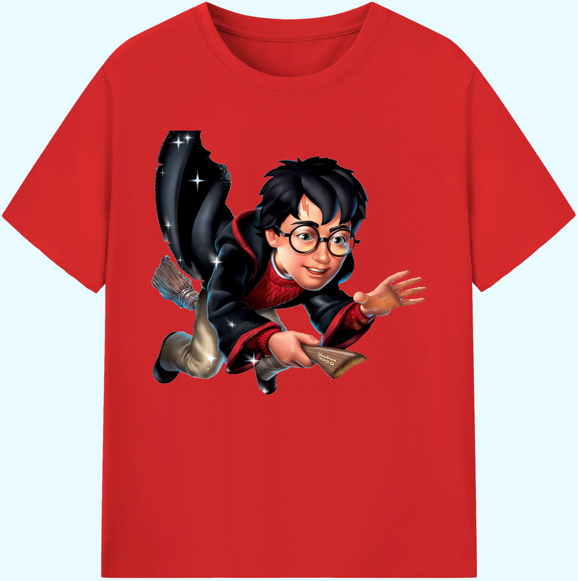 （画像用） Harry Potter ハリー・ポッターシリーズ 綿100％ メンズ半袖Tシャツ｜肌触りやわらか＆通気性
