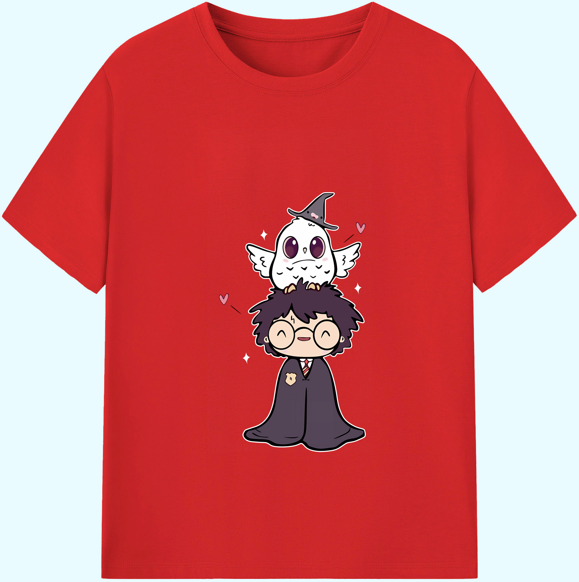 （画像用） Harry Potter ハリー・ポッターシリーズ 綿100％ メンズ半袖Tシャツ｜肌触りやわらか＆通気性
