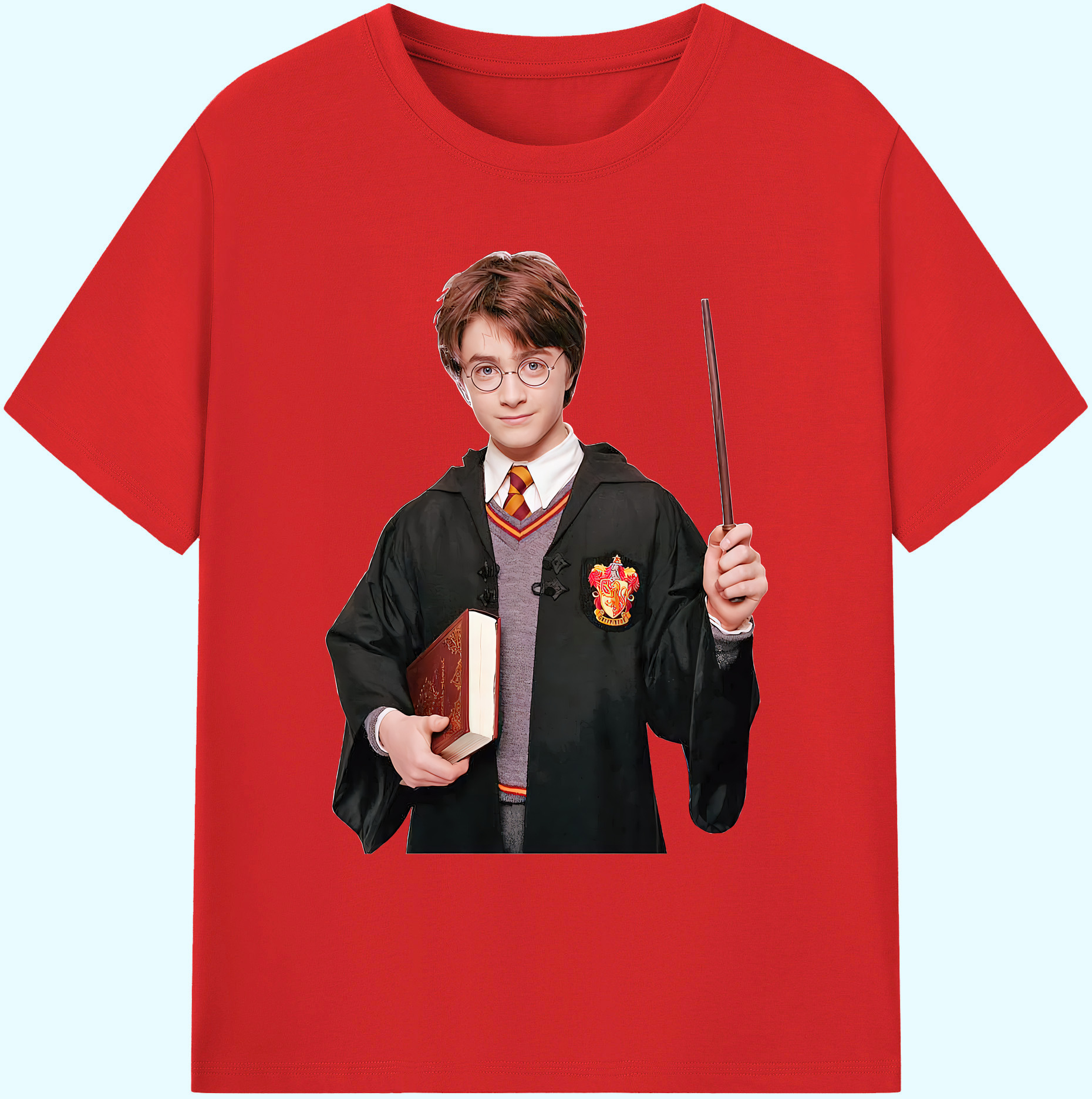 （画像用） Harry Potter ハリー・ポッターシリーズ 綿100％ メンズ半袖Tシャツ｜肌触りやわらか＆通気性