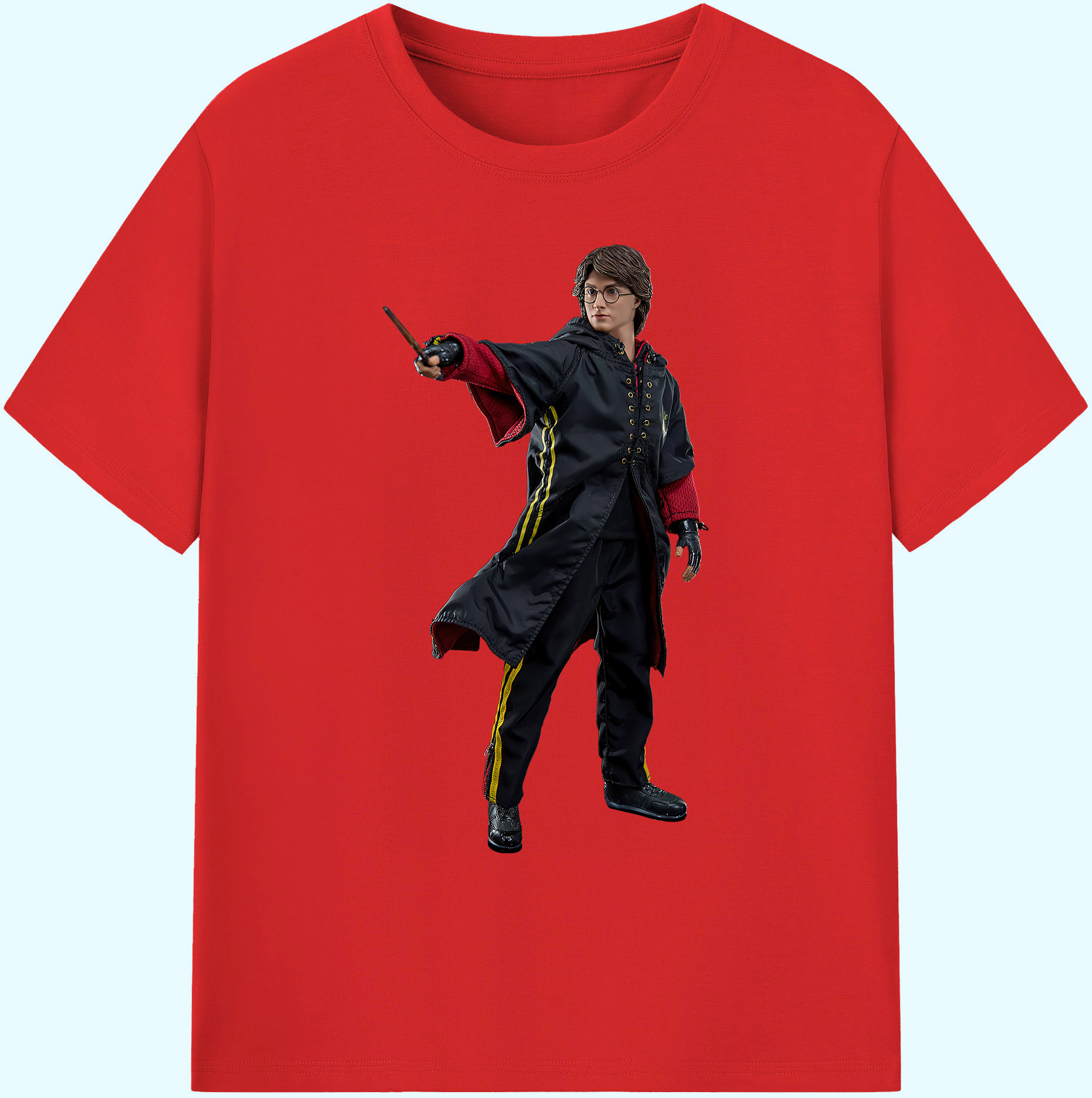 （画像用） Harry Potter ハリー・ポッターシリーズ 綿100％ メンズ半袖Tシャツ｜肌触りやわらか＆通気性