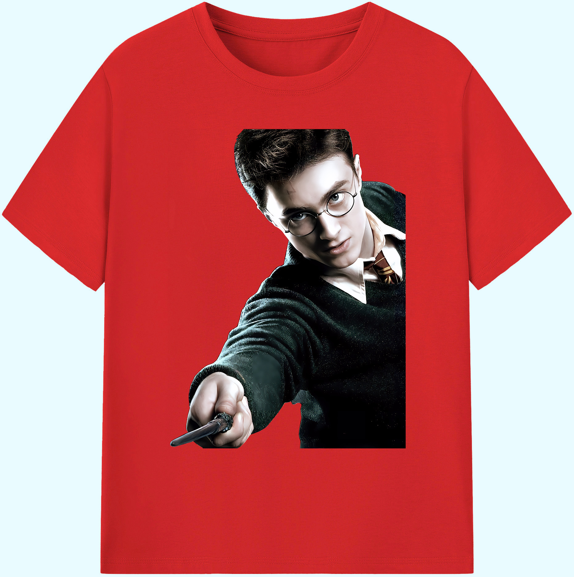 （画像用） Harry Potter ハリー・ポッターシリーズ 綿100％ メンズ半袖Tシャツ｜肌触りやわらか＆通気性