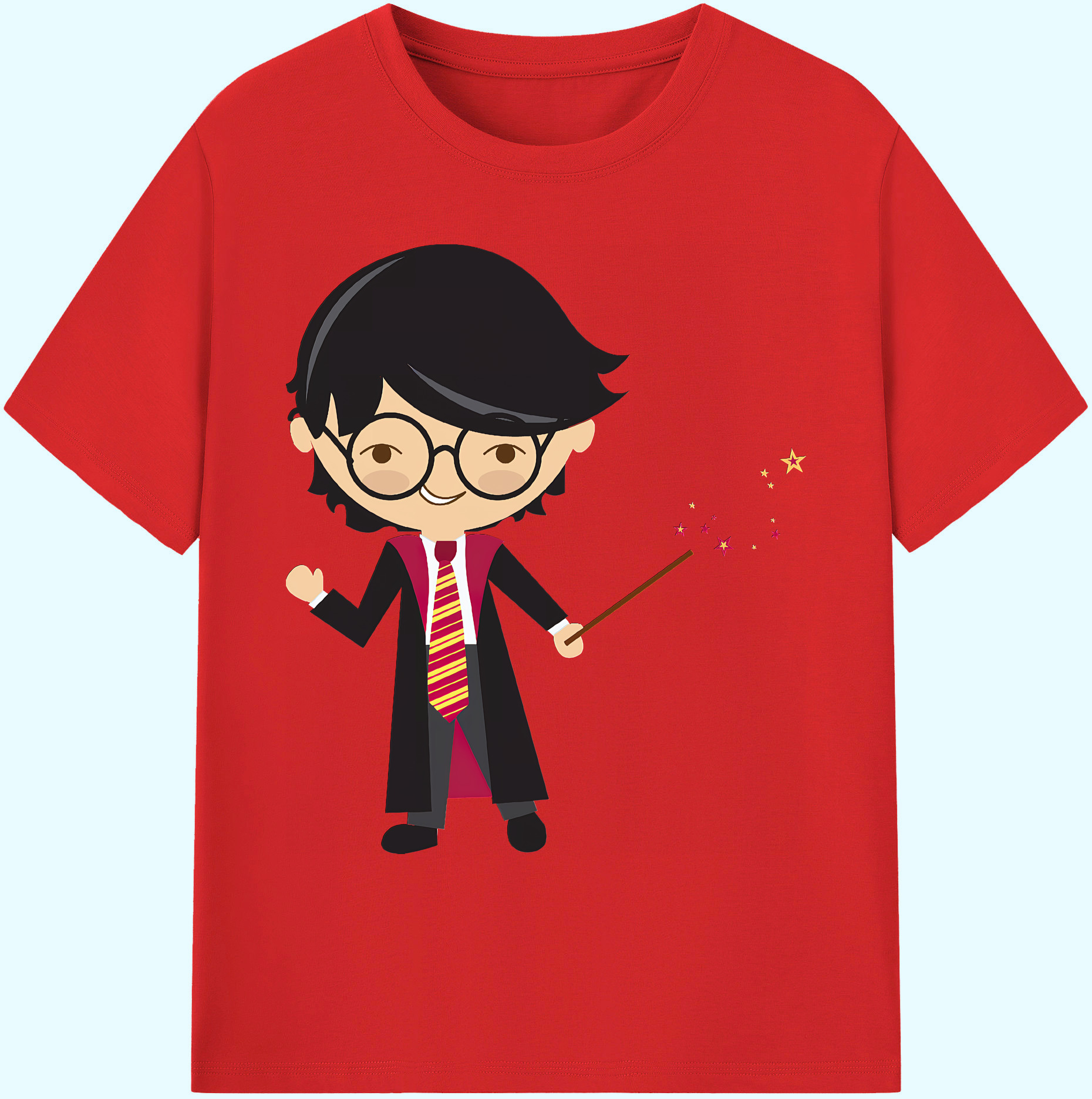 （画像用） Harry Potter ハリー・ポッターシリーズ 綿100％ メンズ半袖Tシャツ｜肌触りやわらか＆通気性