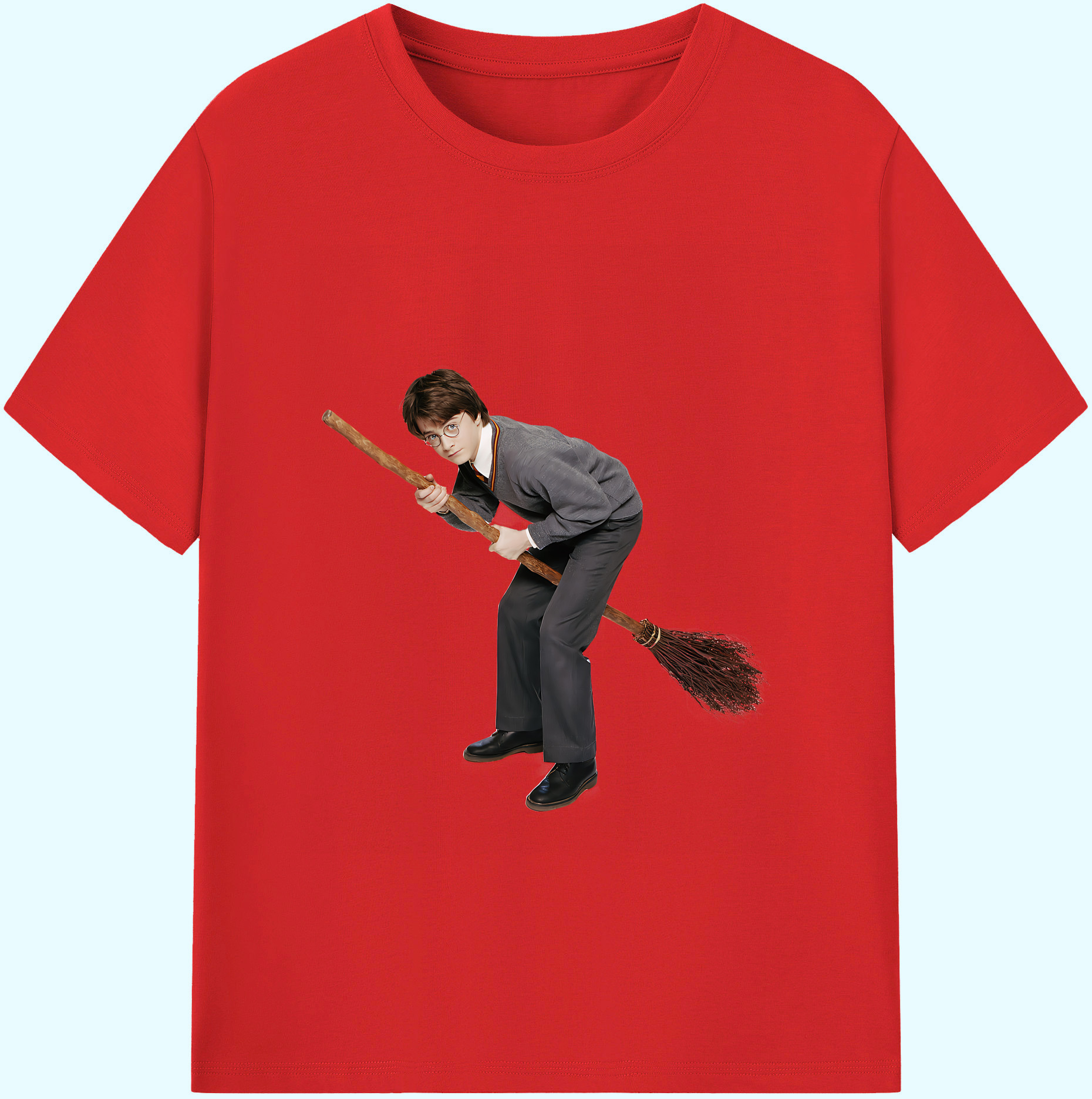 （画像用） Harry Potter ハリー・ポッターシリーズ 綿100％ メンズ半袖Tシャツ｜肌触りやわらか＆通気性