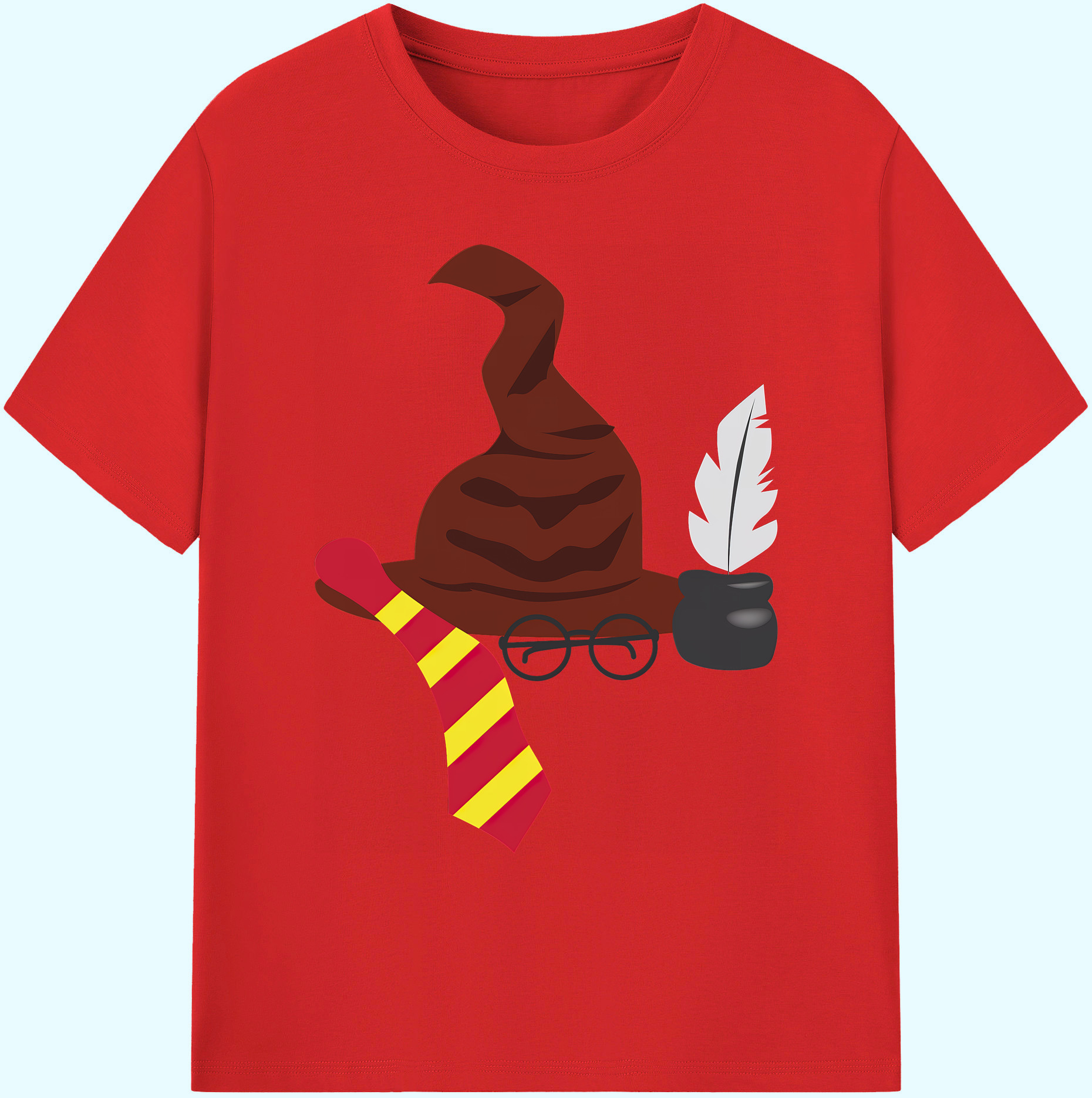 （画像用） Harry Potter ハリー・ポッターシリーズ 綿100％ メンズ半袖Tシャツ｜肌触りやわらか＆通気性