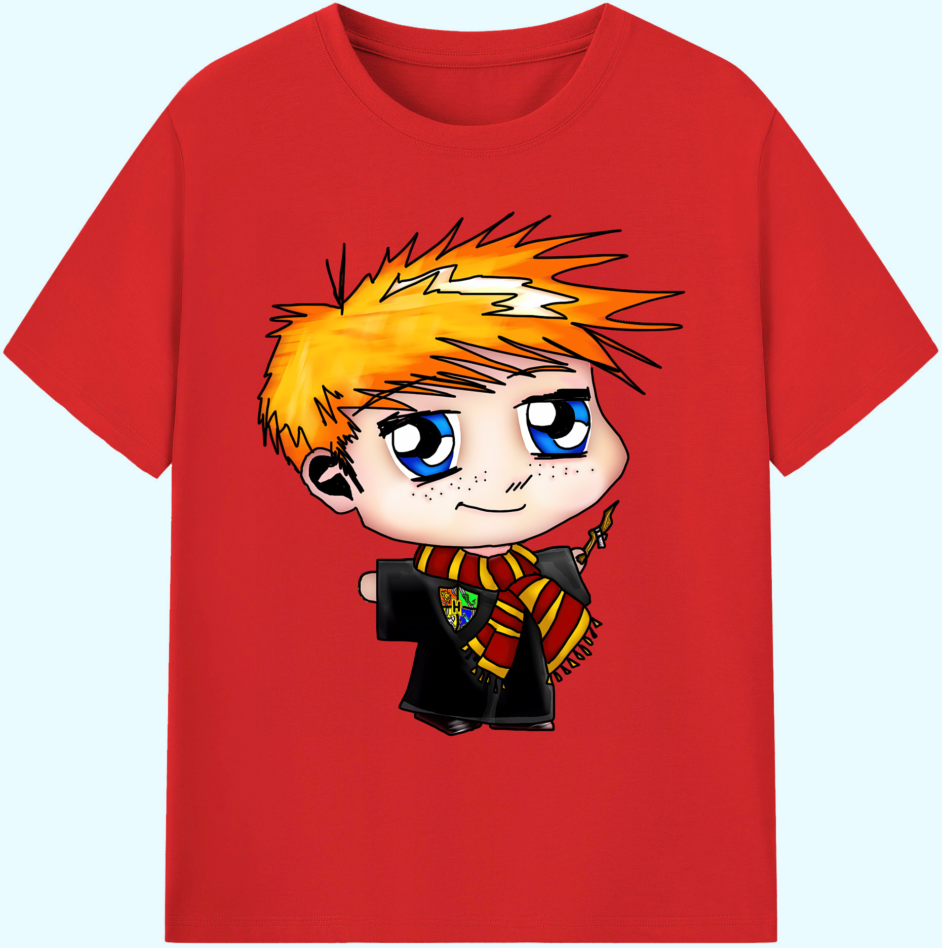 （画像用） Harry Potter ハリー・ポッターシリーズ 綿100％ メンズ半袖Tシャツ｜肌触りやわらか＆通気性