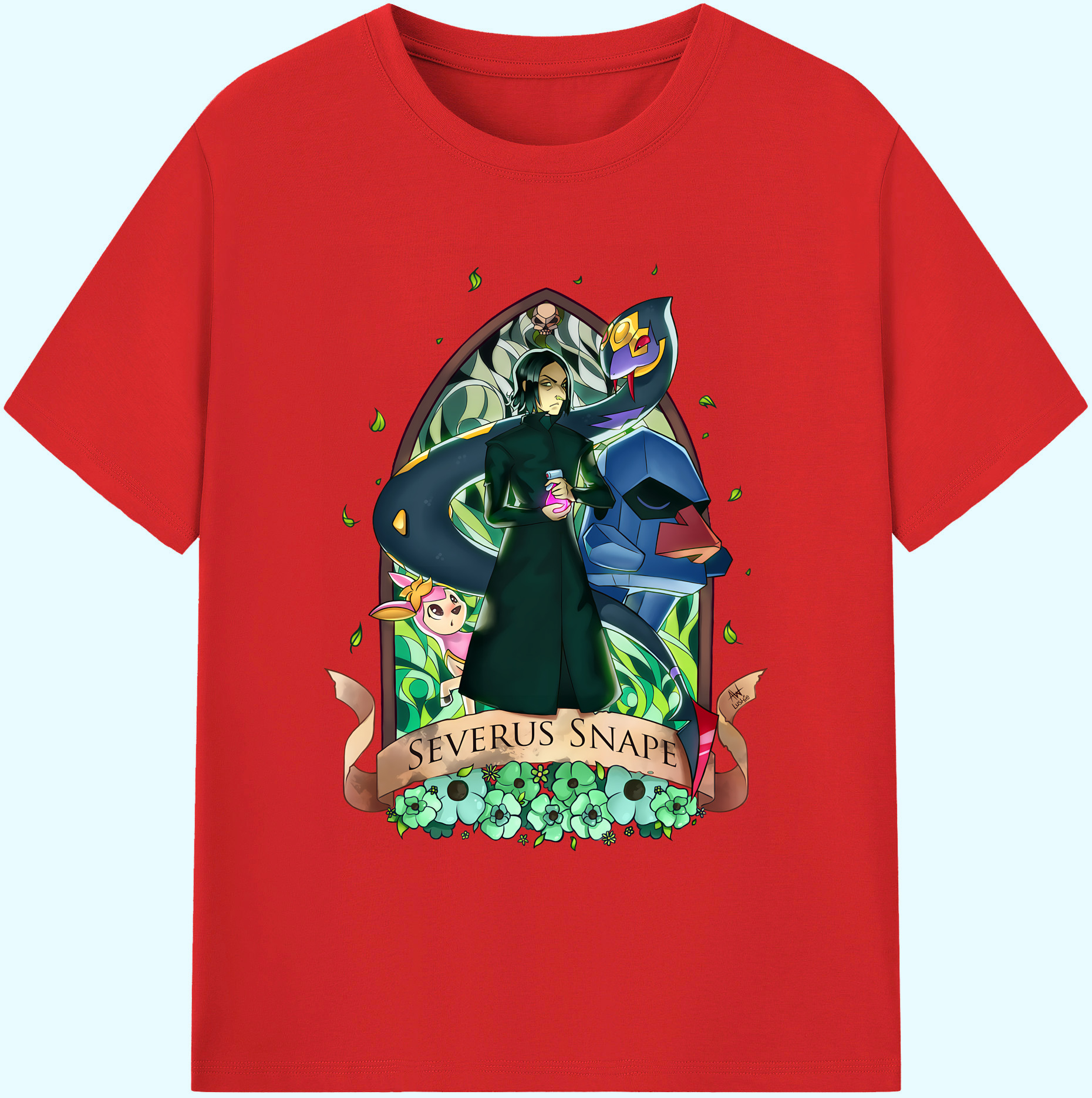 （画像用） Harry Potter ハリー・ポッターシリーズ 綿100％ メンズ半袖Tシャツ｜肌触りやわらか＆通気性