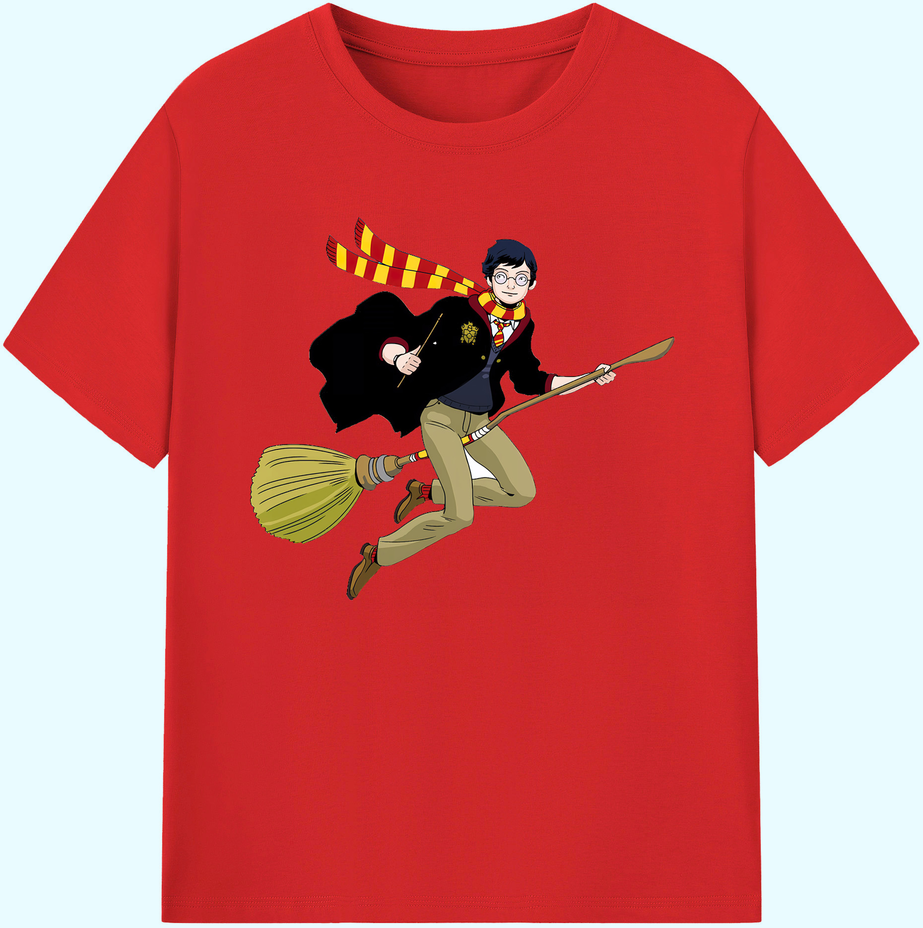 （画像用） Harry Potter ハリー・ポッターシリーズ 綿100％ メンズ半袖Tシャツ｜肌触りやわらか＆通気性