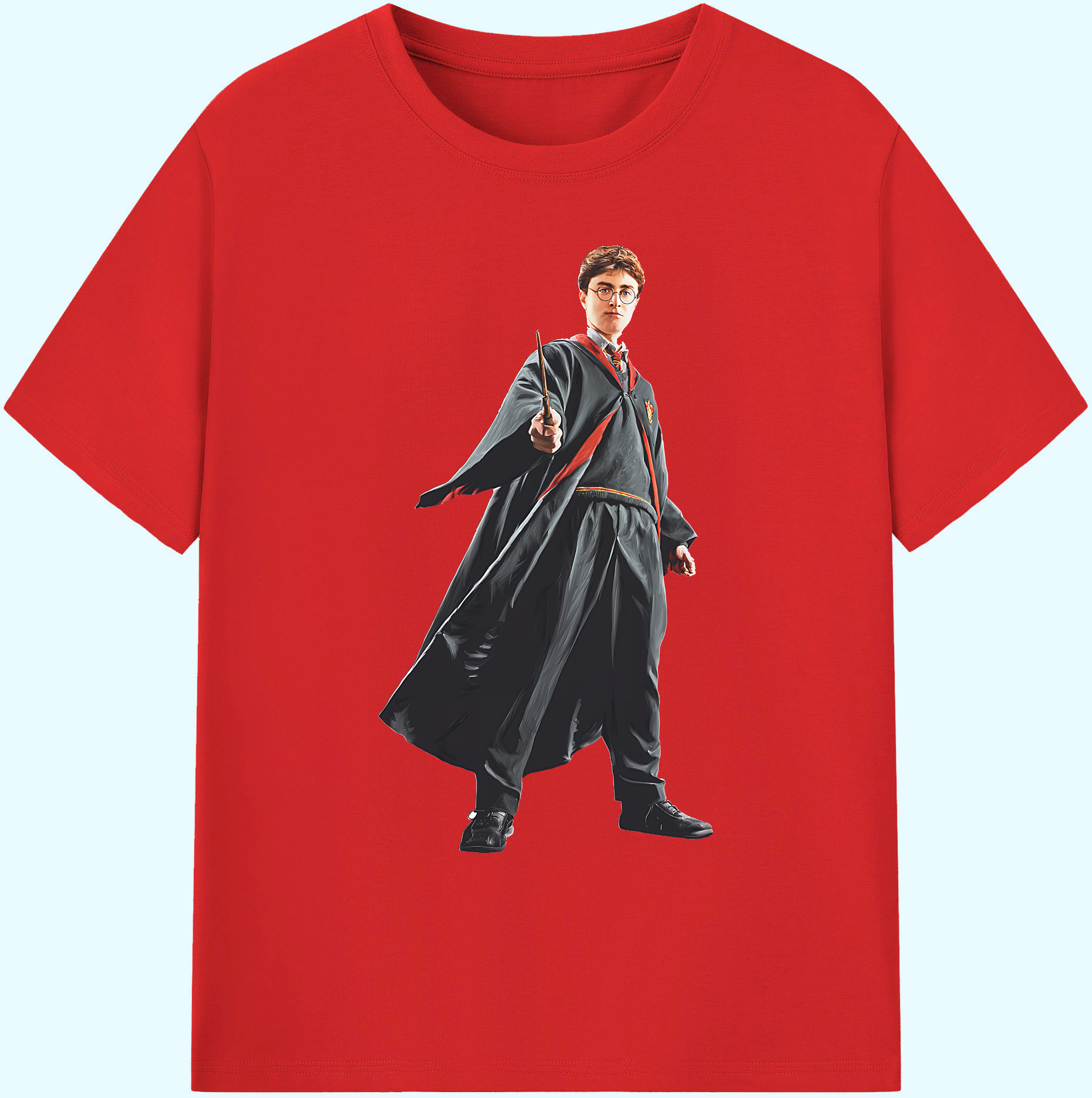（画像用） Harry Potter ハリー・ポッターシリーズ 綿100％ メンズ半袖Tシャツ｜肌触りやわらか＆通気性