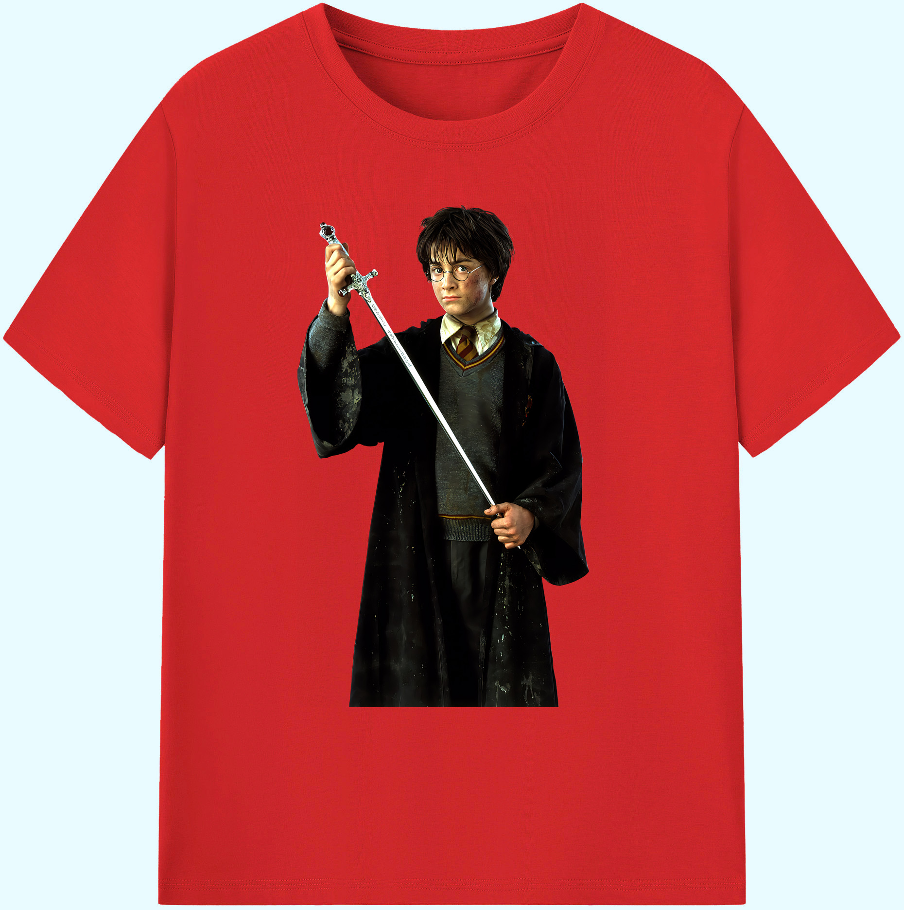 （画像用） Harry Potter ハリー・ポッターシリーズ 綿100％ メンズ半袖Tシャツ｜肌触りやわらか＆通気性