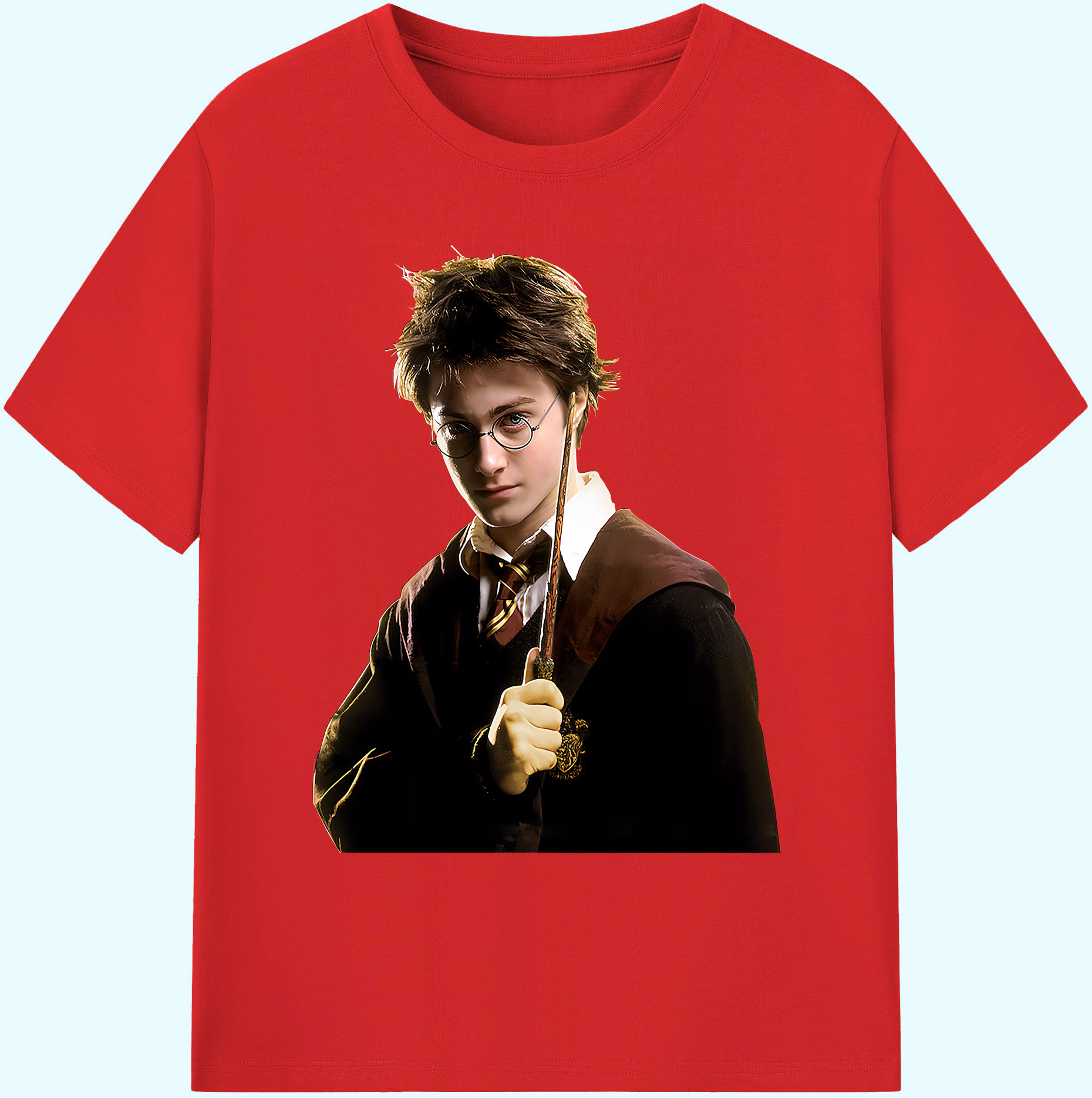 （画像用） Harry Potter ハリー・ポッターシリーズ 綿100％ メンズ半袖Tシャツ｜肌触りやわらか＆通気性