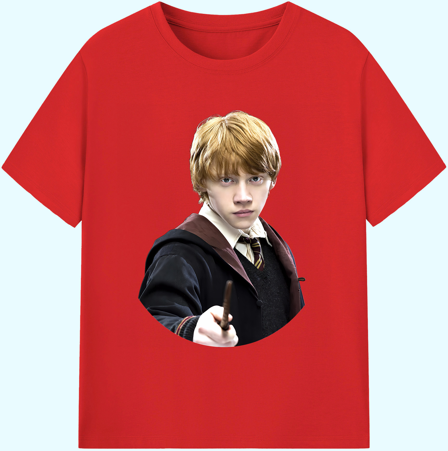 （画像用） Harry Potter ハリー・ポッターシリーズ 綿100％ メンズ半袖Tシャツ｜肌触りやわらか＆通気性