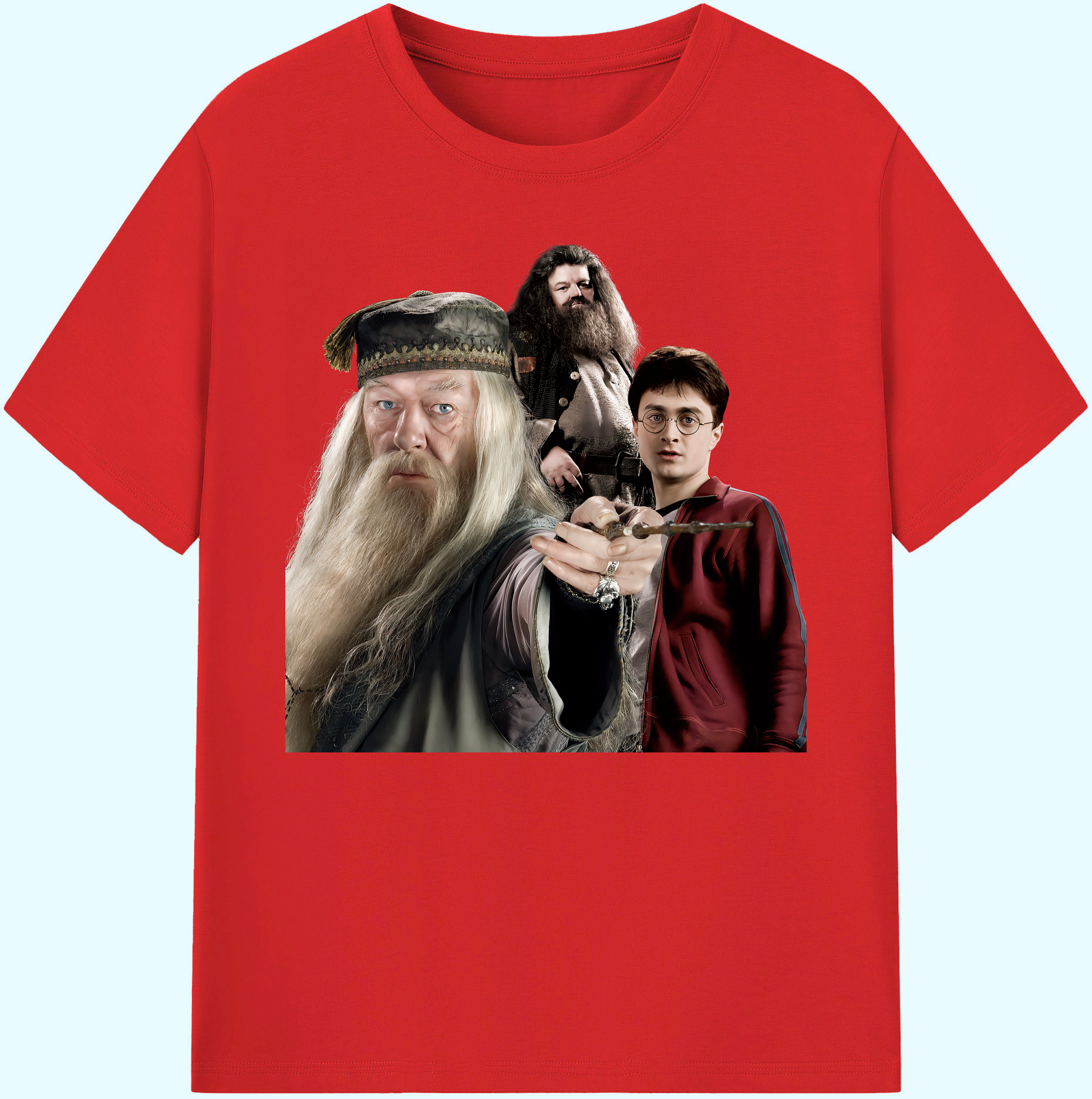 （画像用） Harry Potter ハリー・ポッターシリーズ 綿100％ メンズ半袖Tシャツ｜肌触りやわらか＆通気性
