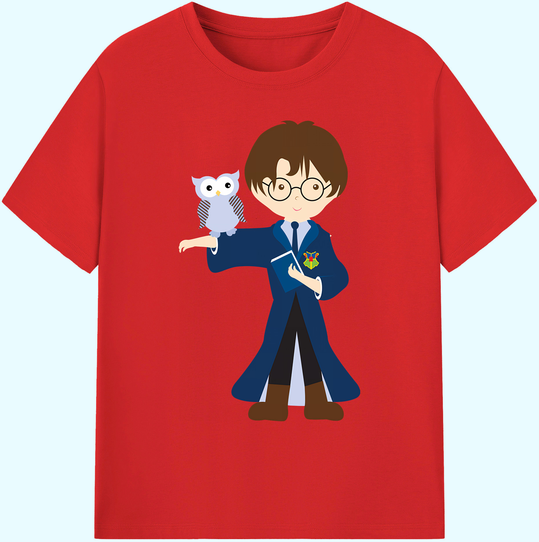 （画像用） Harry Potter ハリー・ポッターシリーズ 綿100％ メンズ半袖Tシャツ｜肌触りやわらか＆通気性