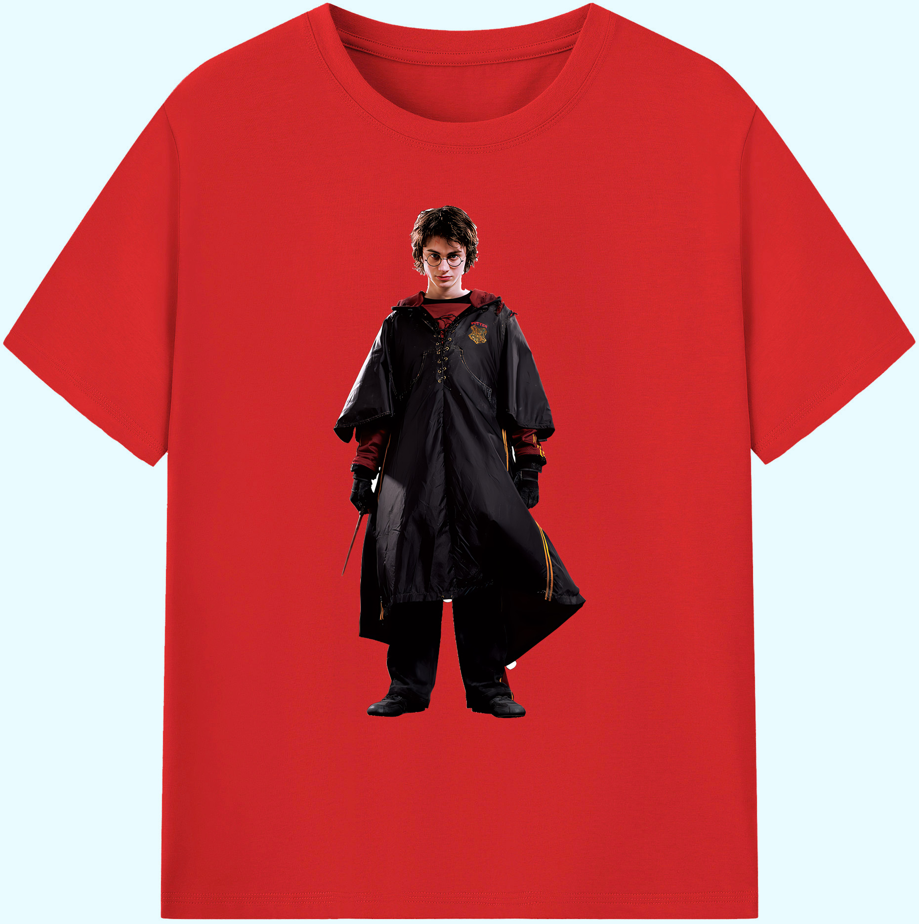 （画像用） Harry Potter ハリー・ポッターシリーズ 綿100％ メンズ半袖Tシャツ｜肌触りやわらか＆通気性