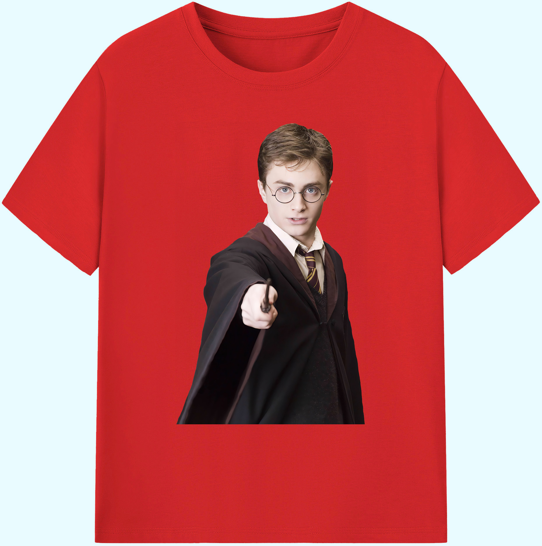 （画像用） Harry Potter ハリー・ポッターシリーズ 綿100％ メンズ半袖Tシャツ｜肌触りやわらか＆通気性