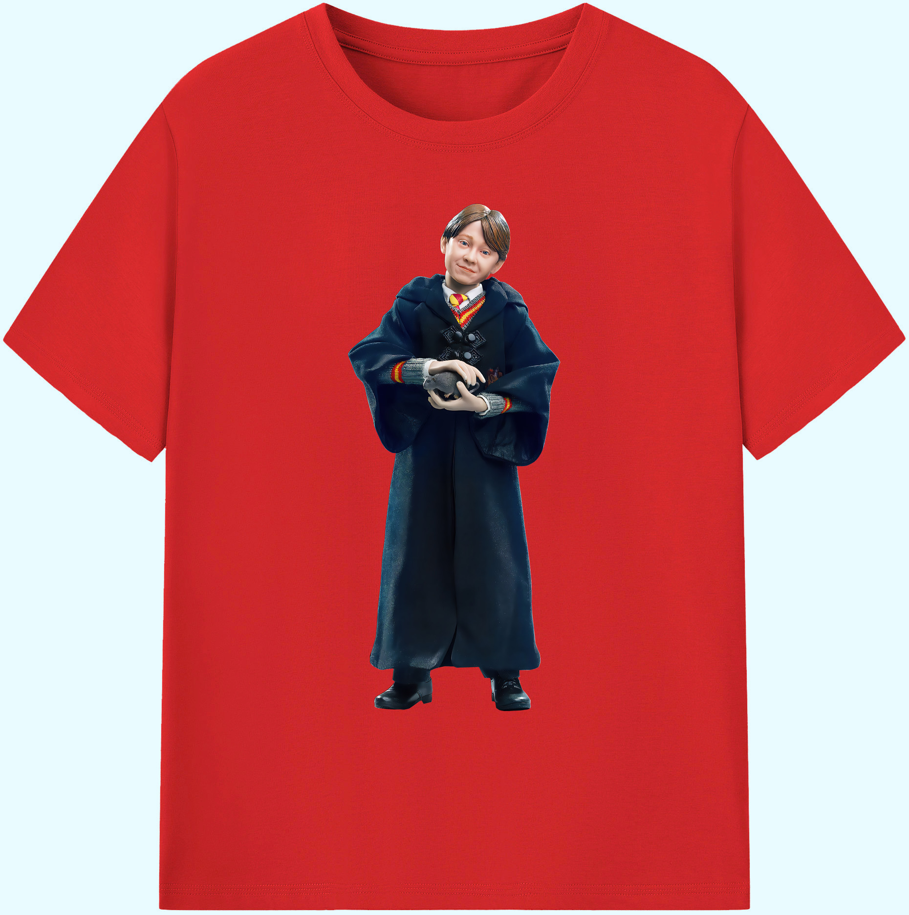 （画像用） Harry Potter ハリー・ポッターシリーズ 綿100％ メンズ半袖Tシャツ｜肌触りやわらか＆通気性