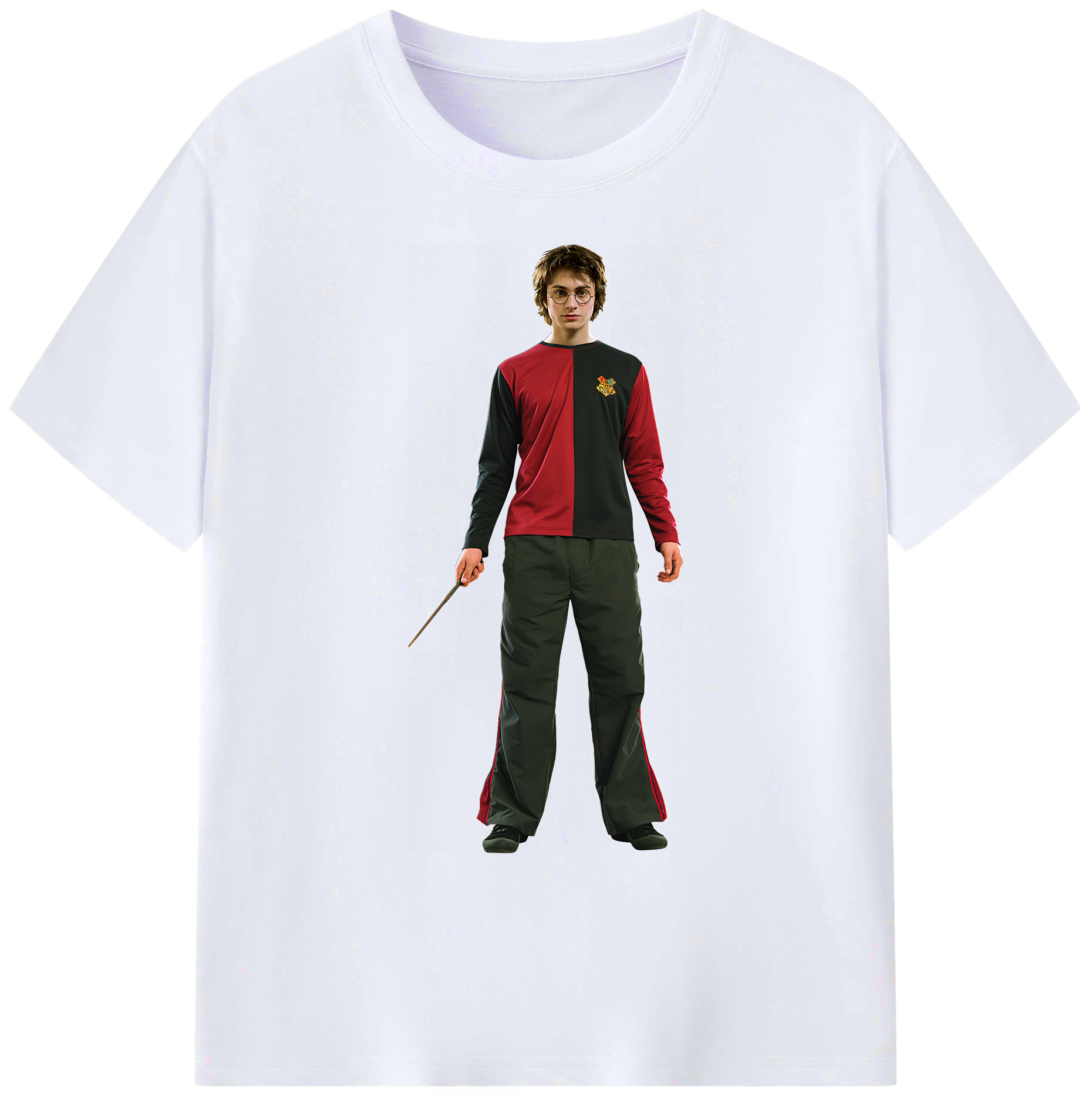 （画像用） Harry Potter ハリー・ポッターシリーズ 綿100％ メンズ半袖Tシャツ｜肌触りやわらか＆通気性