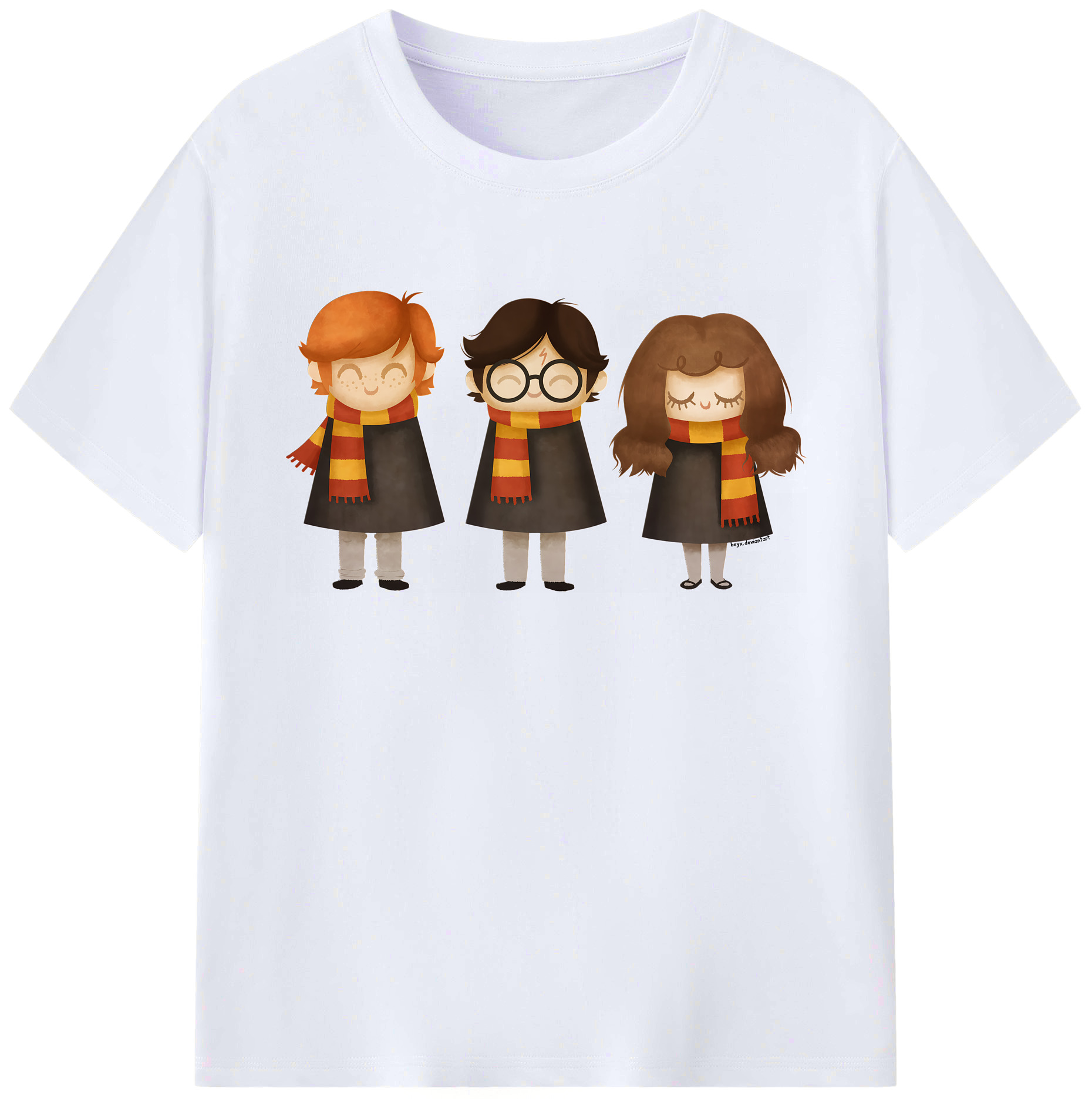 （画像用） Harry Potter ハリー・ポッターシリーズ 綿100％ メンズ半袖Tシャツ｜肌触りやわらか＆通気性