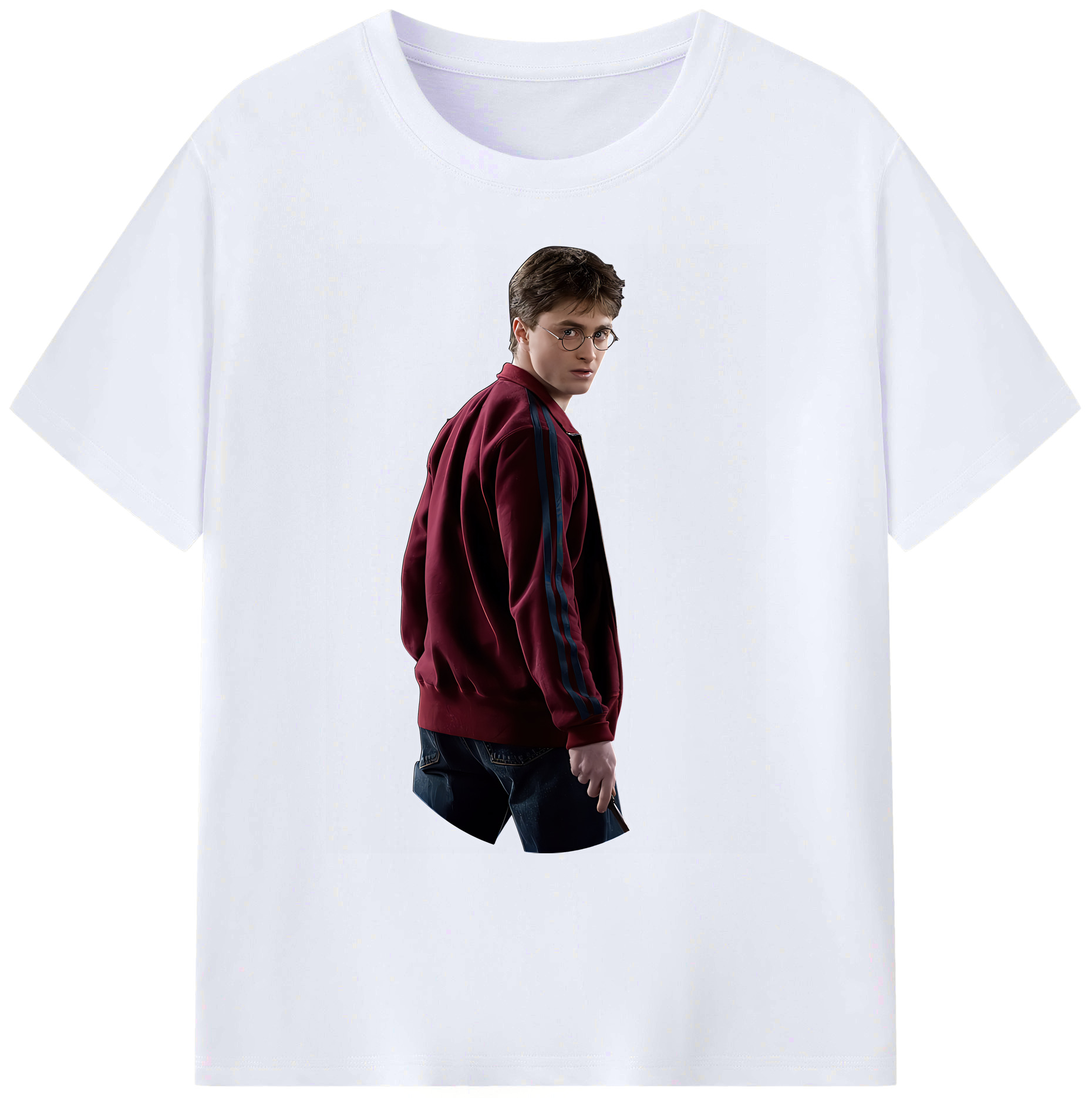 （画像用） Harry Potter ハリー・ポッターシリーズ 綿100％ メンズ半袖Tシャツ｜肌触りやわらか＆通気性