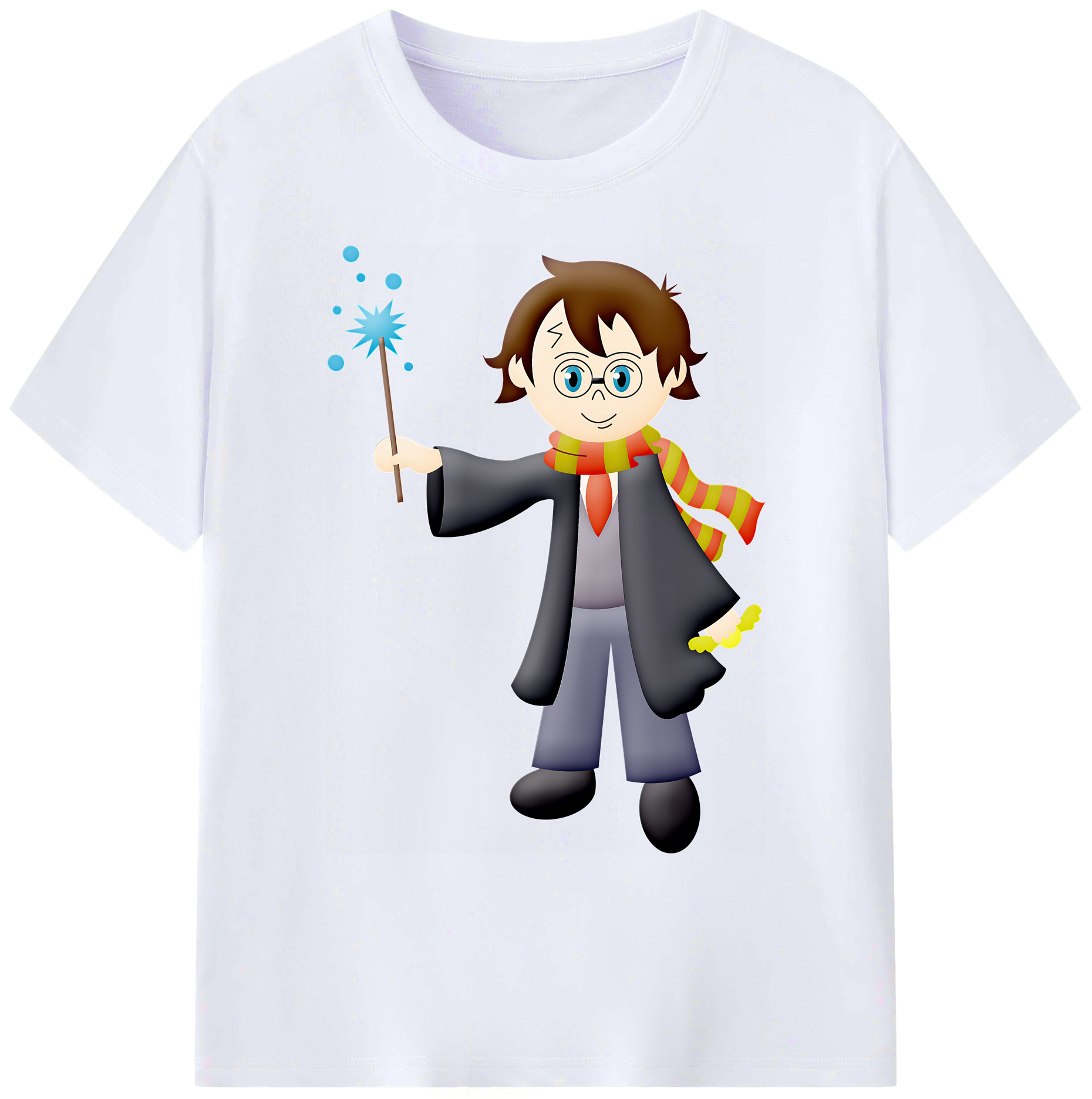 （画像用） Harry Potter ハリー・ポッターシリーズ 綿100％ メンズ半袖Tシャツ｜肌触りやわらか＆通気性