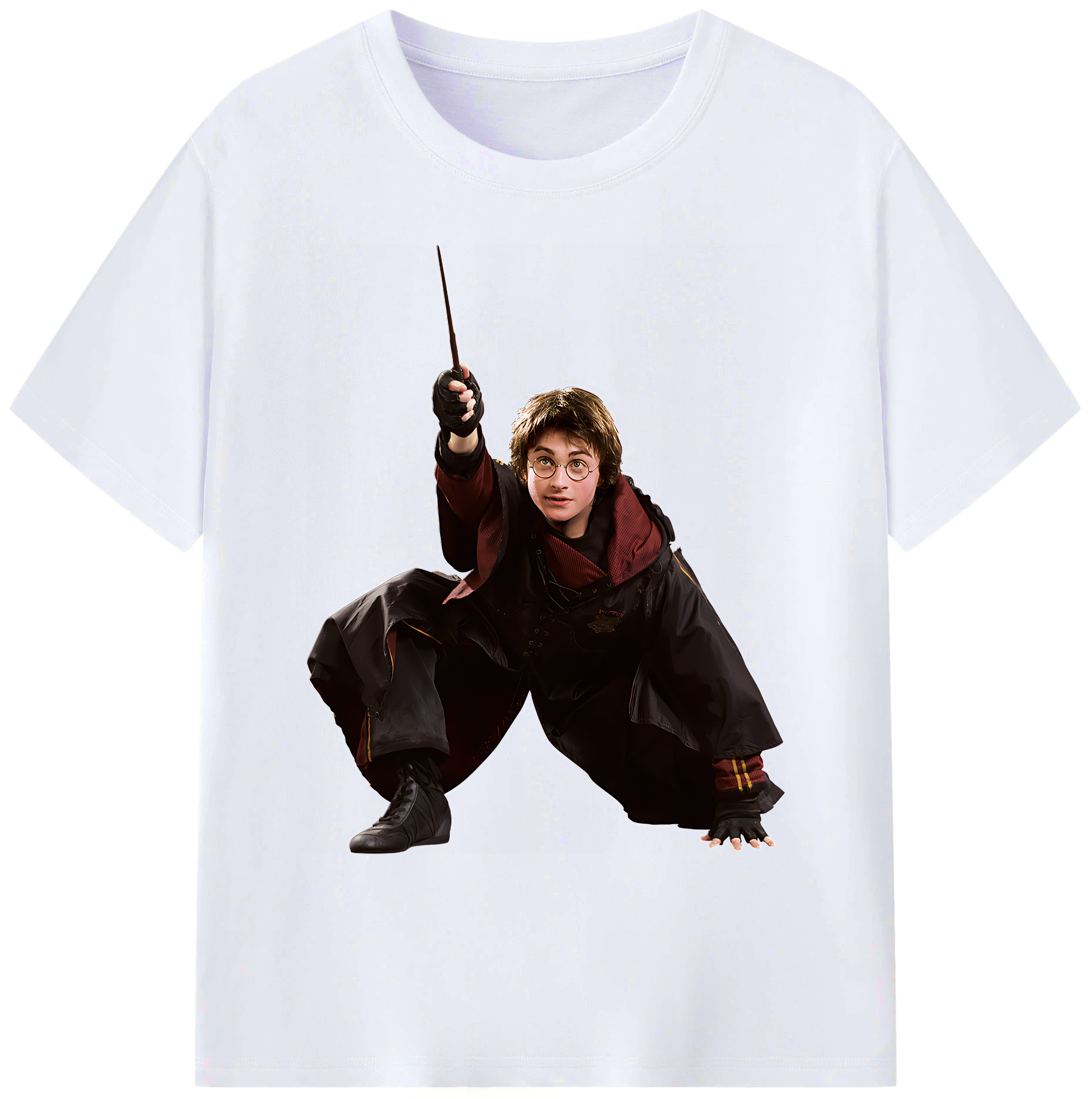 （画像用） Harry Potter ハリー・ポッターシリーズ 綿100％ メンズ半袖Tシャツ｜肌触りやわらか＆通気性