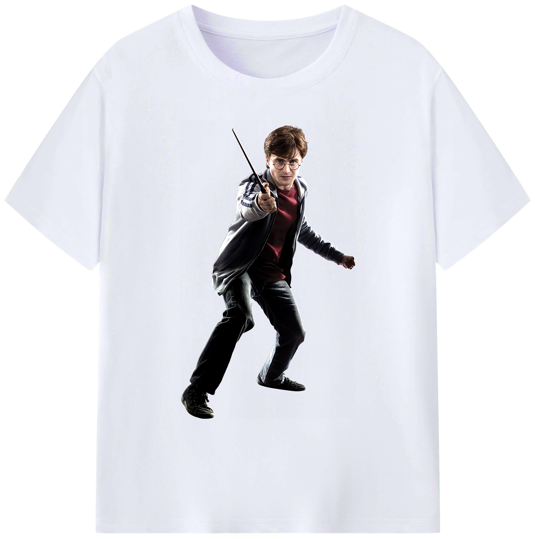 （画像用） Harry Potter ハリー・ポッターシリーズ 綿100％ メンズ半袖Tシャツ｜肌触りやわらか＆通気性