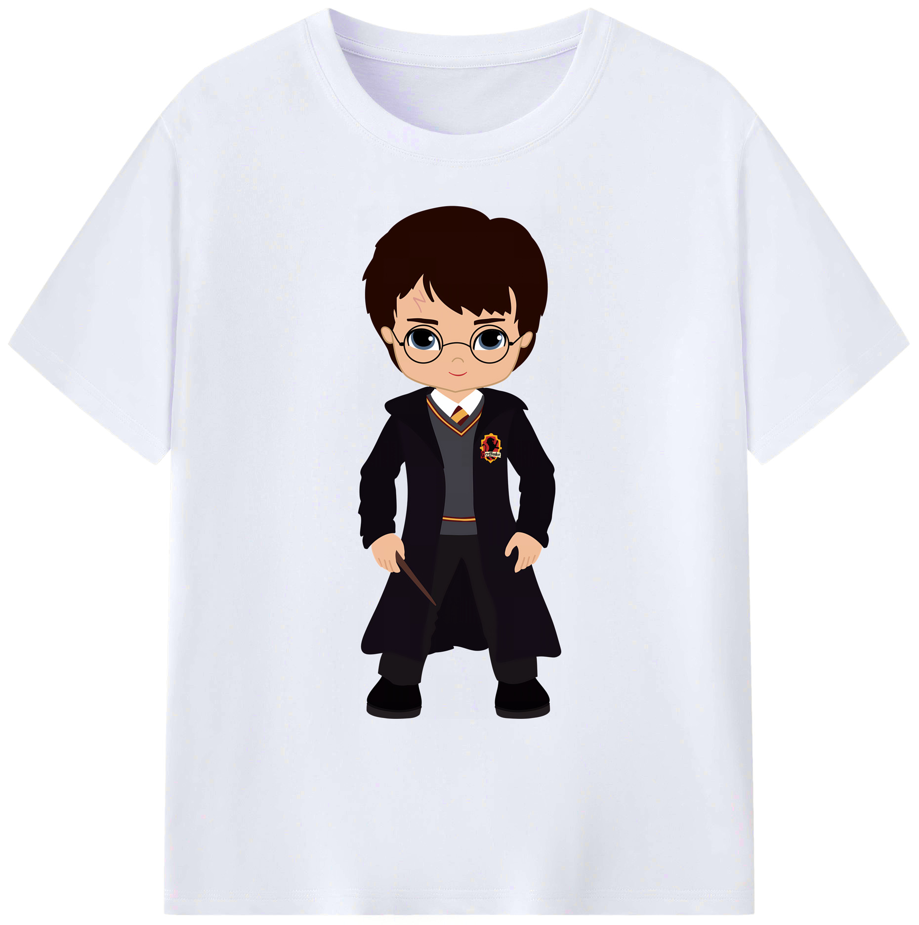 （画像用） Harry Potter ハリー・ポッターシリーズ 綿100％ メンズ半袖Tシャツ｜肌触りやわらか＆通気性