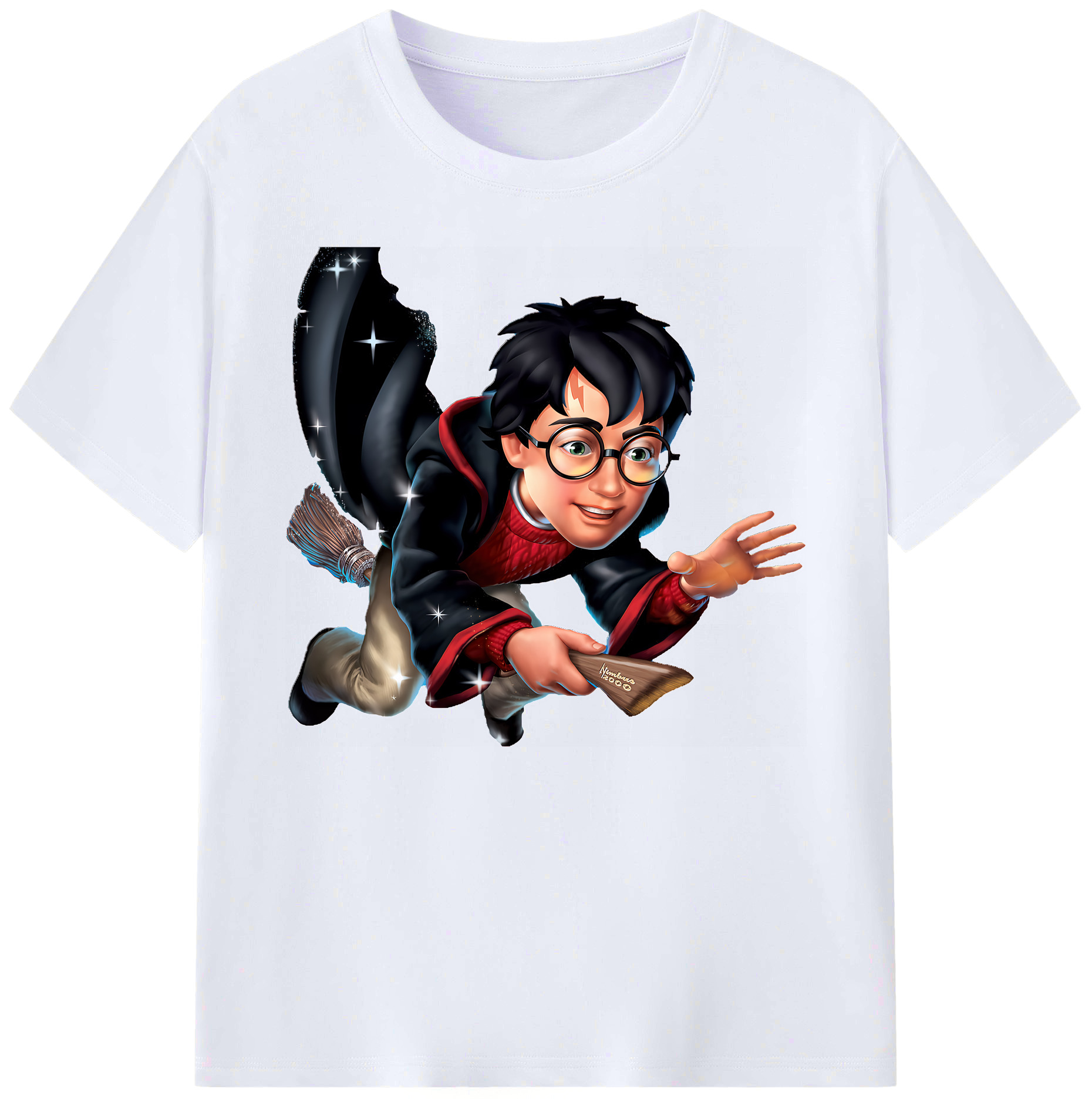 （画像用） Harry Potter ハリー・ポッターシリーズ 綿100％ メンズ半袖Tシャツ｜肌触りやわらか＆通気性