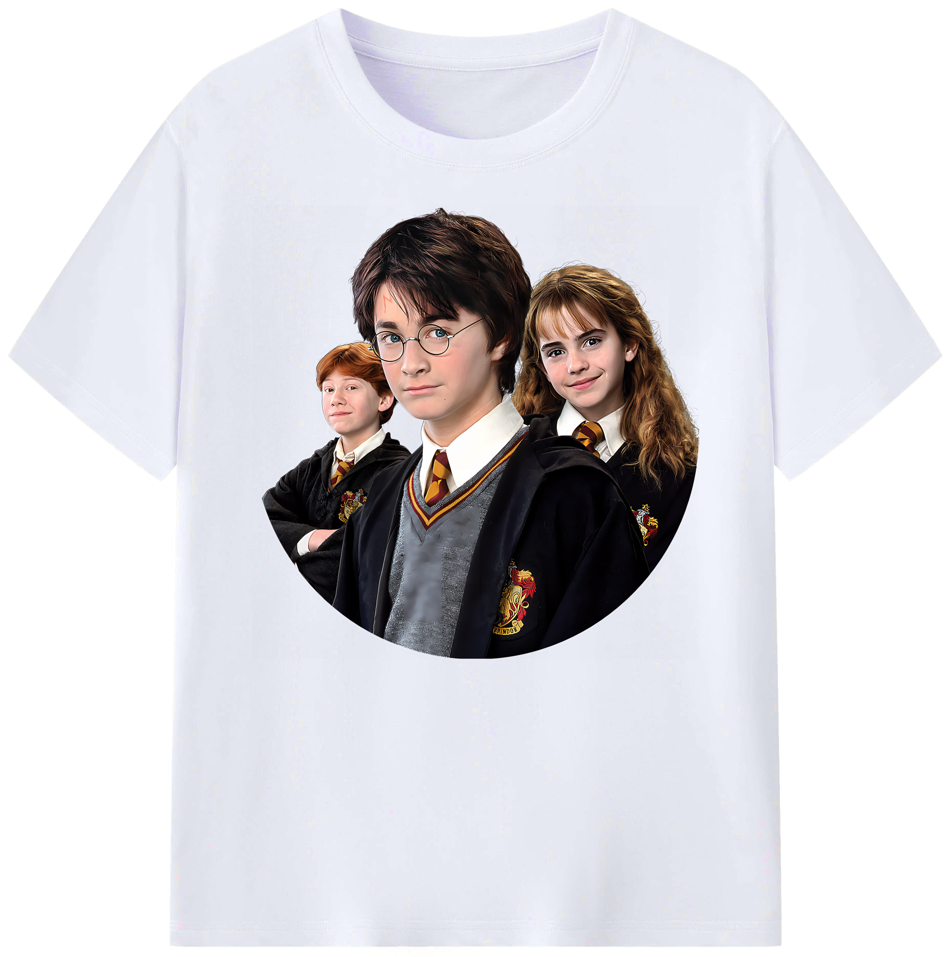 （画像用） Harry Potter ハリー・ポッターシリーズ 綿100％ メンズ半袖Tシャツ｜肌触りやわらか＆通気性