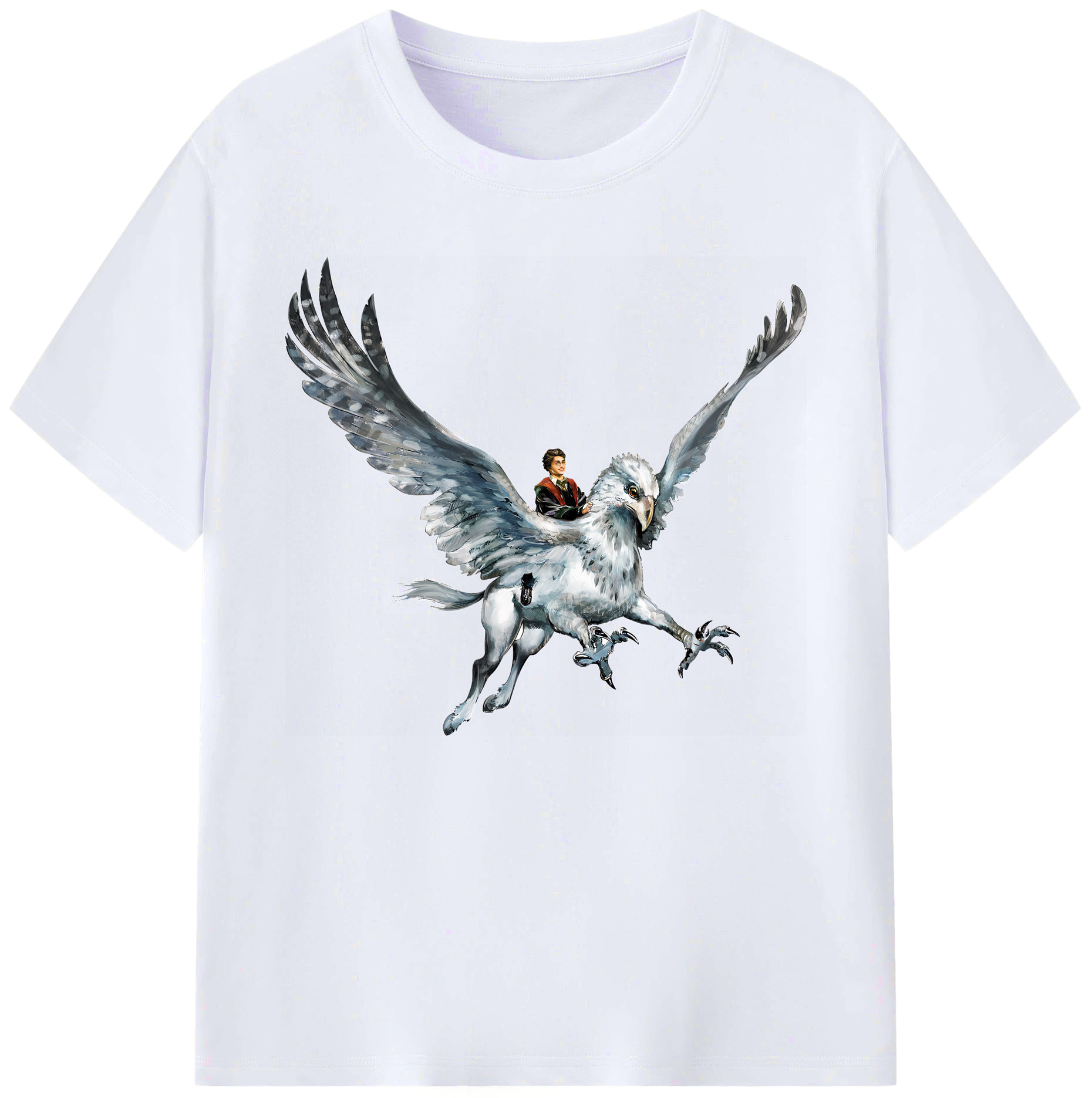 （画像用） Harry Potter ハリー・ポッターシリーズ 綿100％ メンズ半袖Tシャツ｜肌触りやわらか＆通気性