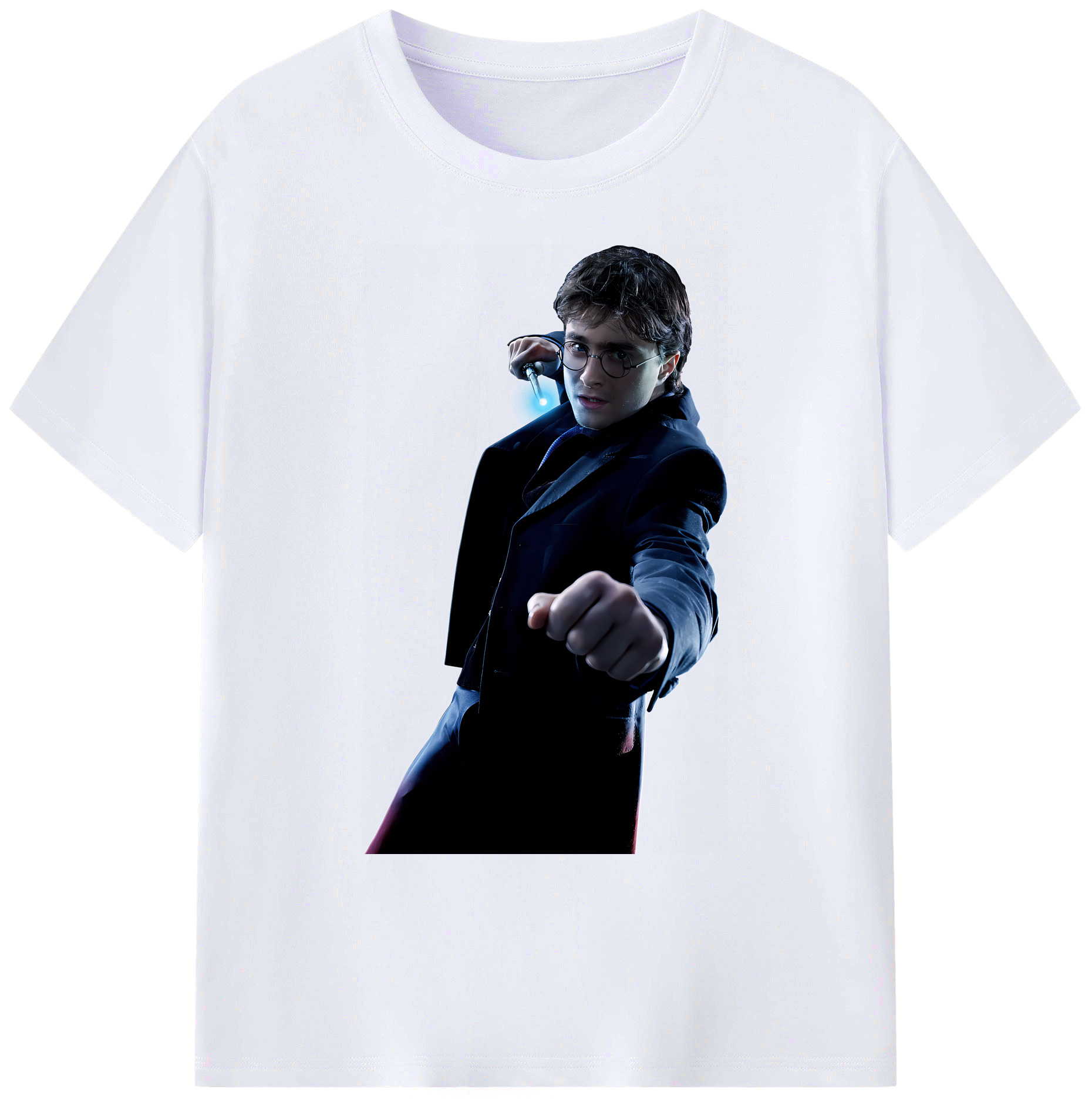 （画像用） Harry Potter ハリー・ポッターシリーズ 綿100％ メンズ半袖Tシャツ｜肌触りやわらか＆通気性