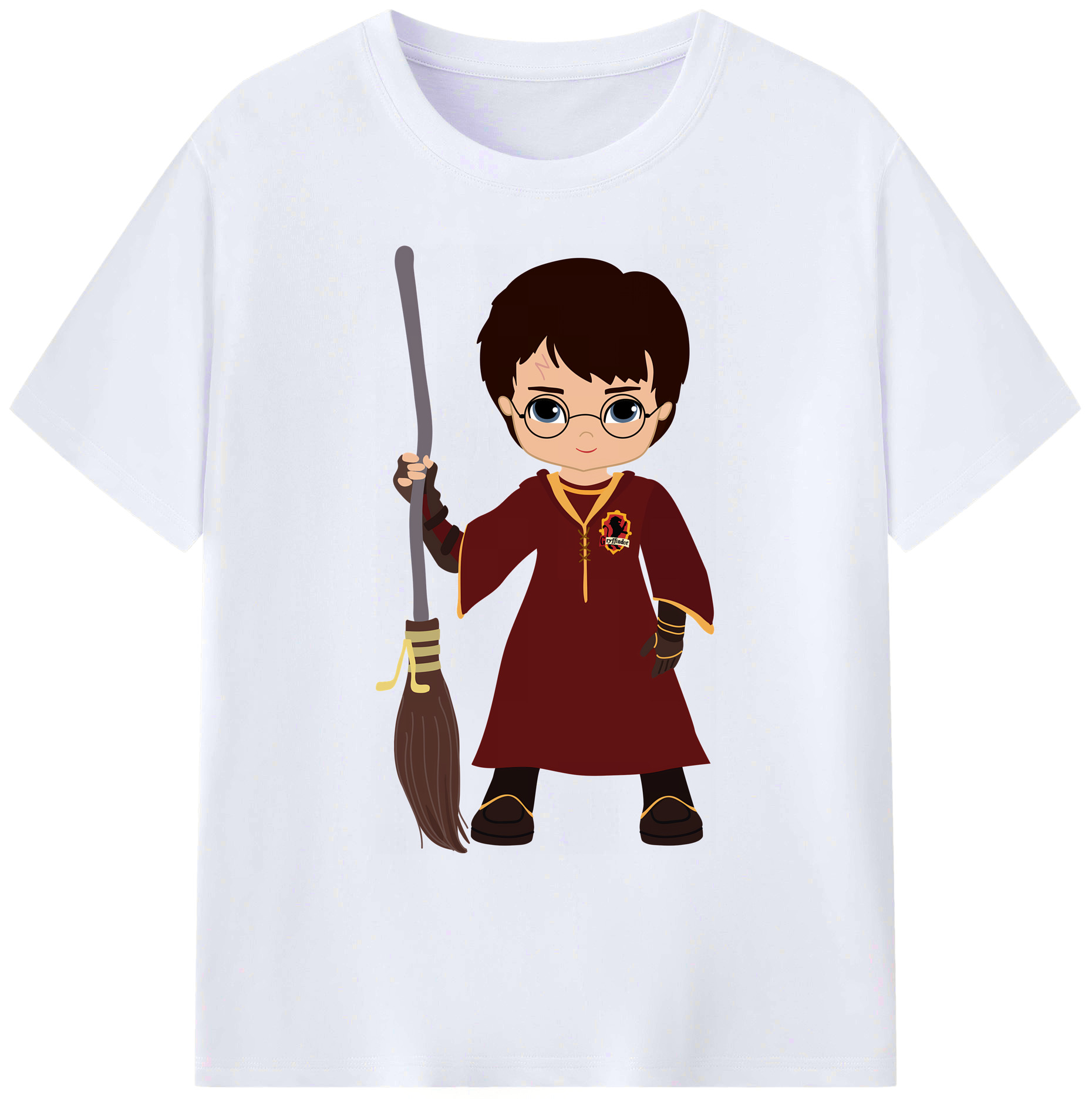 （画像用） Harry Potter ハリー・ポッターシリーズ 綿100％ メンズ半袖Tシャツ｜肌触りやわらか＆通気性