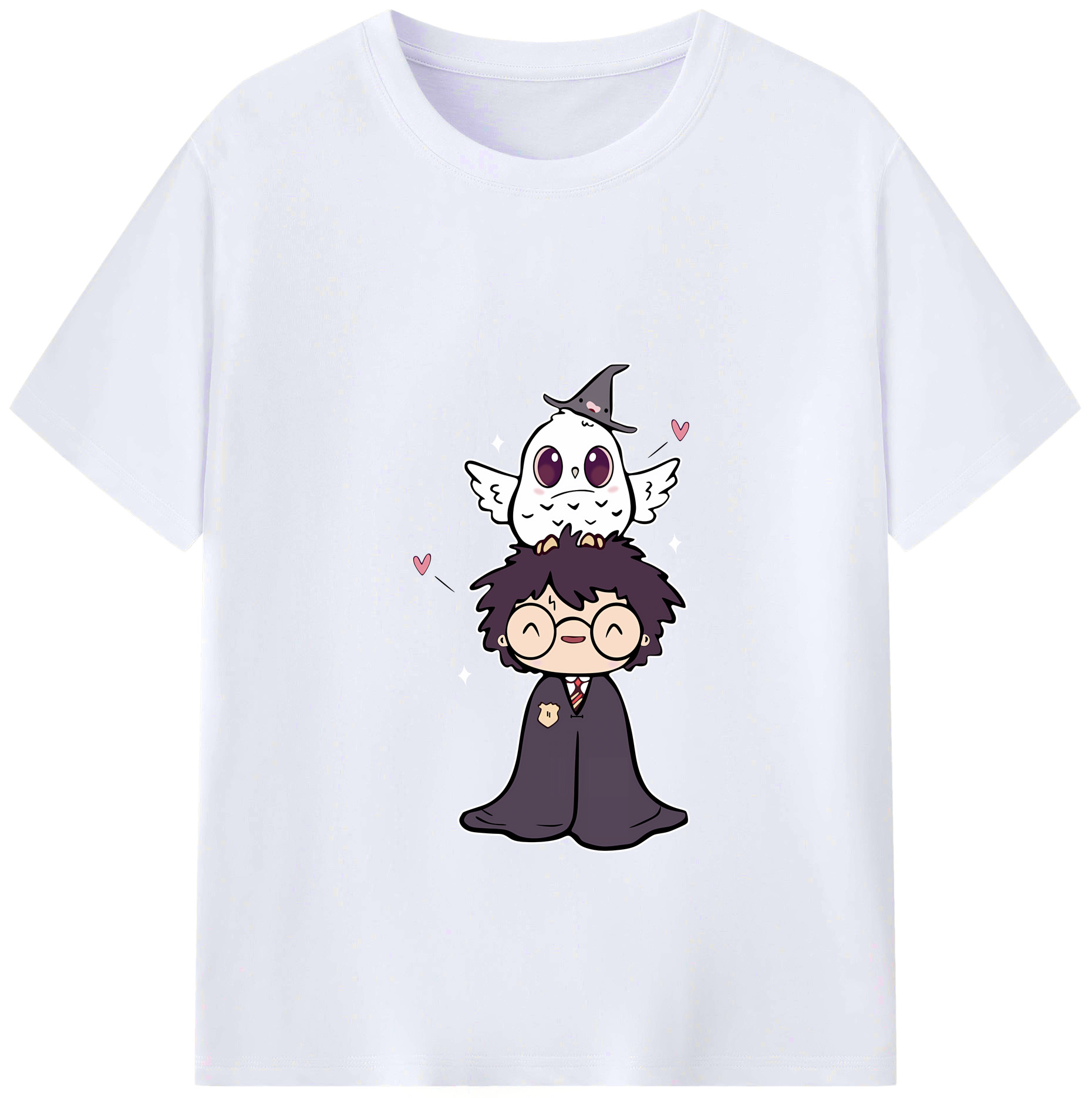 （画像用） Harry Potter ハリー・ポッターシリーズ 綿100％ メンズ半袖Tシャツ｜肌触りやわらか＆通気性