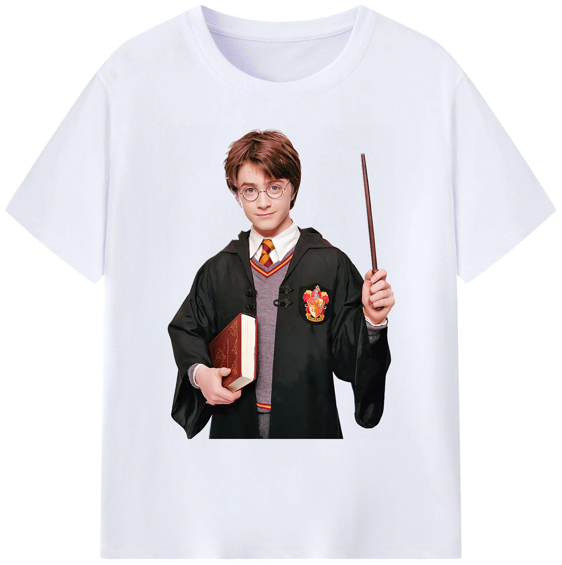 （画像用） Harry Potter ハリー・ポッターシリーズ 綿100％ メンズ半袖Tシャツ｜肌触りやわらか＆通気性
