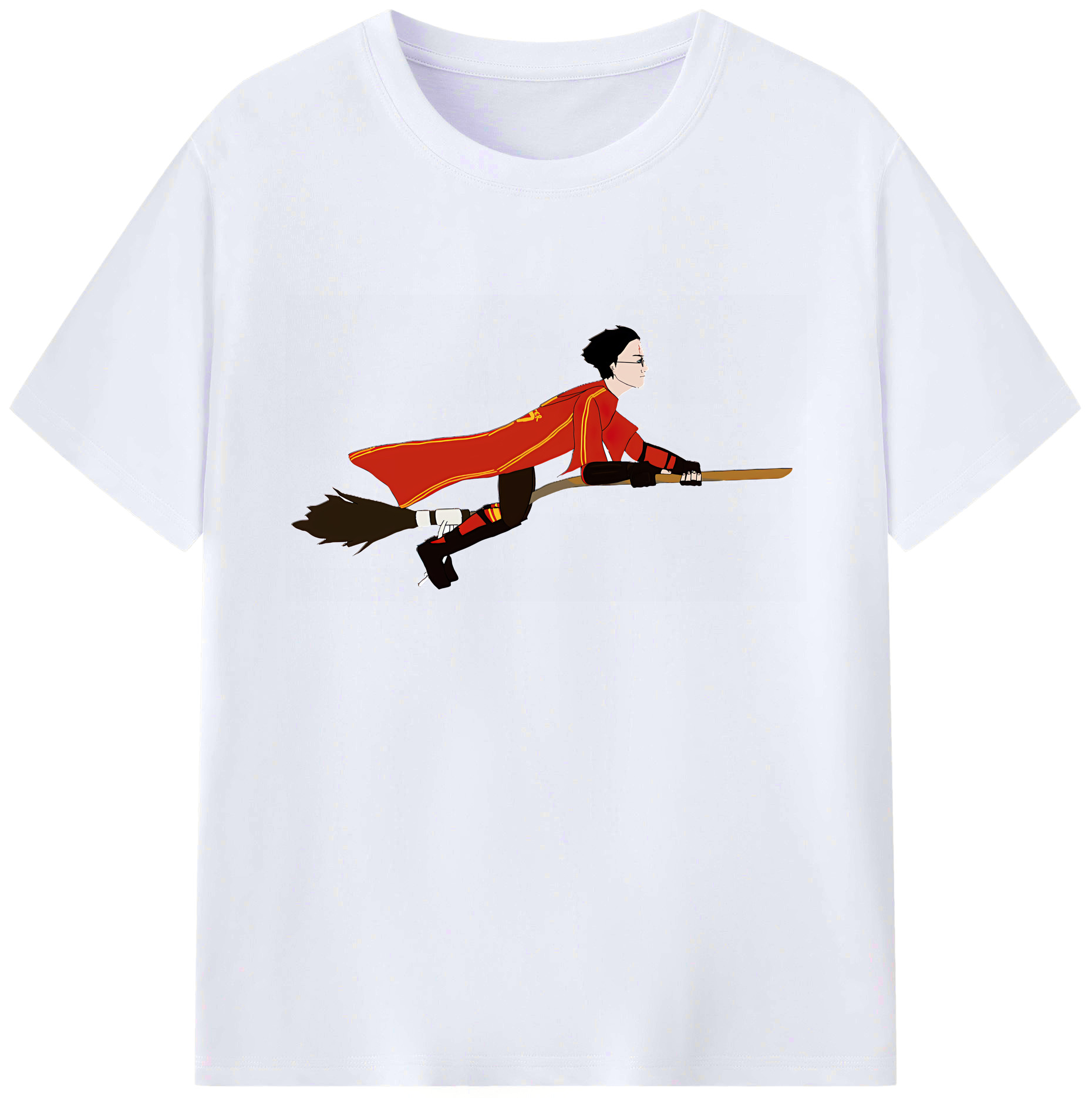 （画像用） Harry Potter ハリー・ポッターシリーズ 綿100％ メンズ半袖Tシャツ｜肌触りやわらか＆通気性