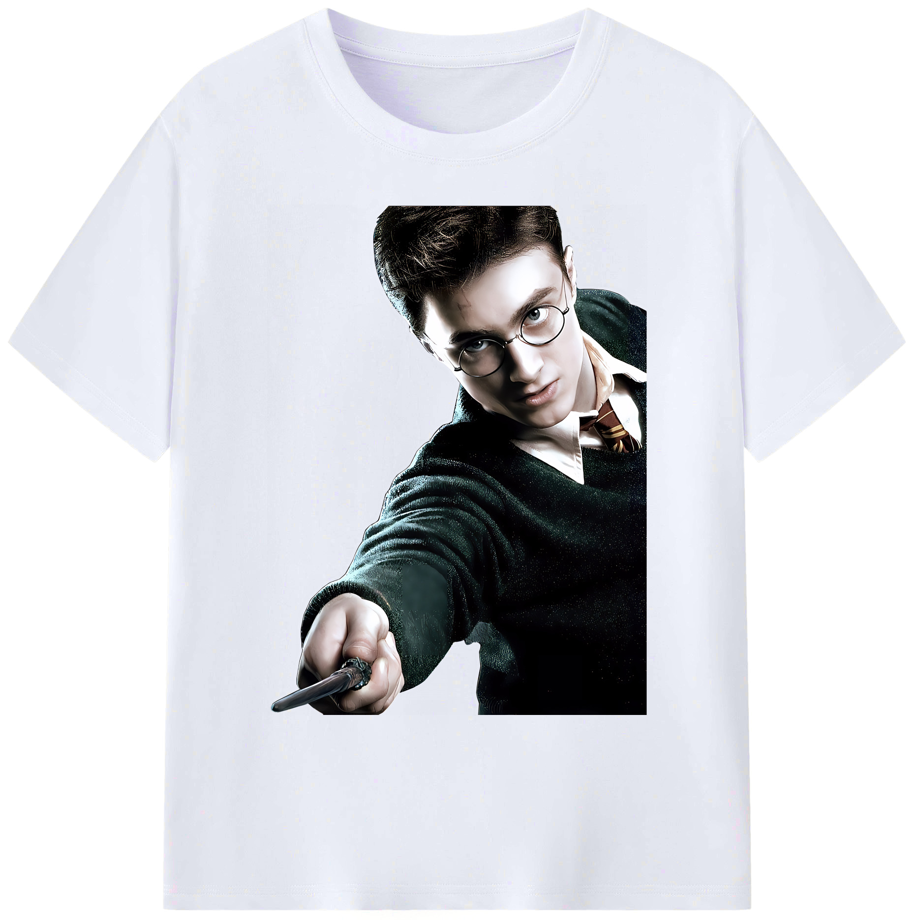 （画像用） Harry Potter ハリー・ポッターシリーズ 綿100％ メンズ半袖Tシャツ｜肌触りやわらか＆通気性