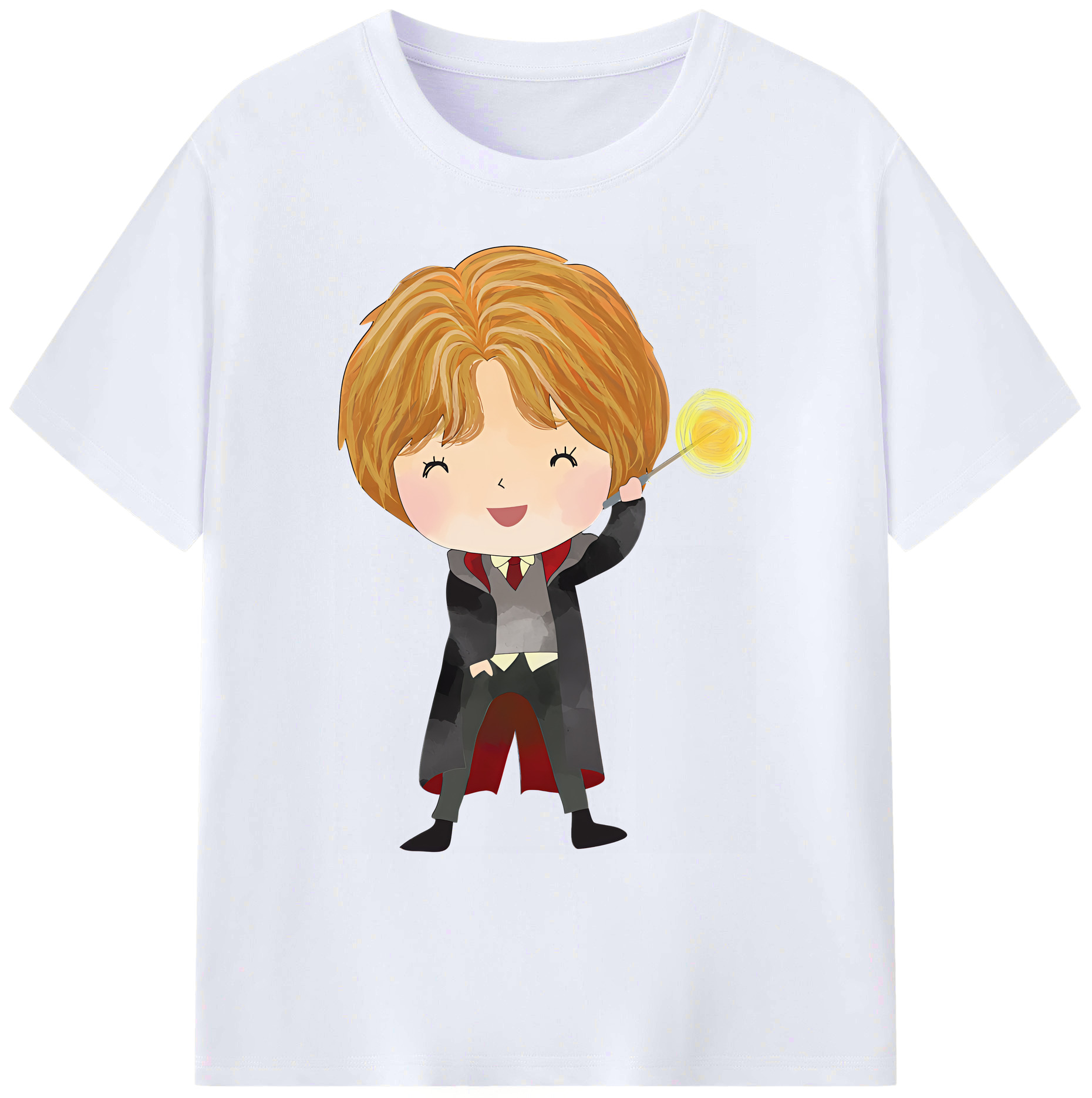 （画像用） Harry Potter ハリー・ポッターシリーズ 綿100％ メンズ半袖Tシャツ｜肌触りやわらか＆通気性