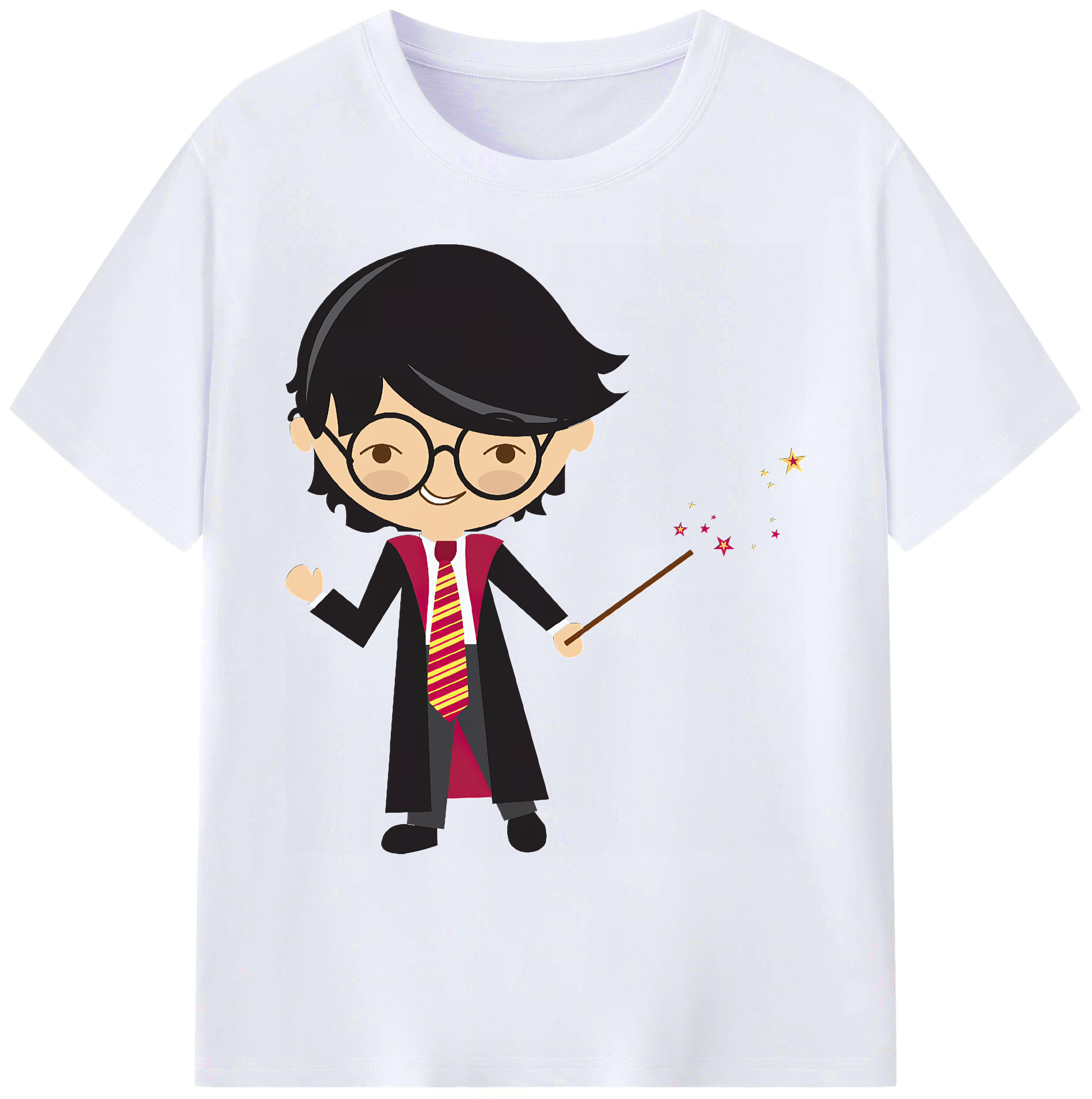 （画像用） Harry Potter ハリー・ポッターシリーズ 綿100％ メンズ半袖Tシャツ｜肌触りやわらか＆通気性