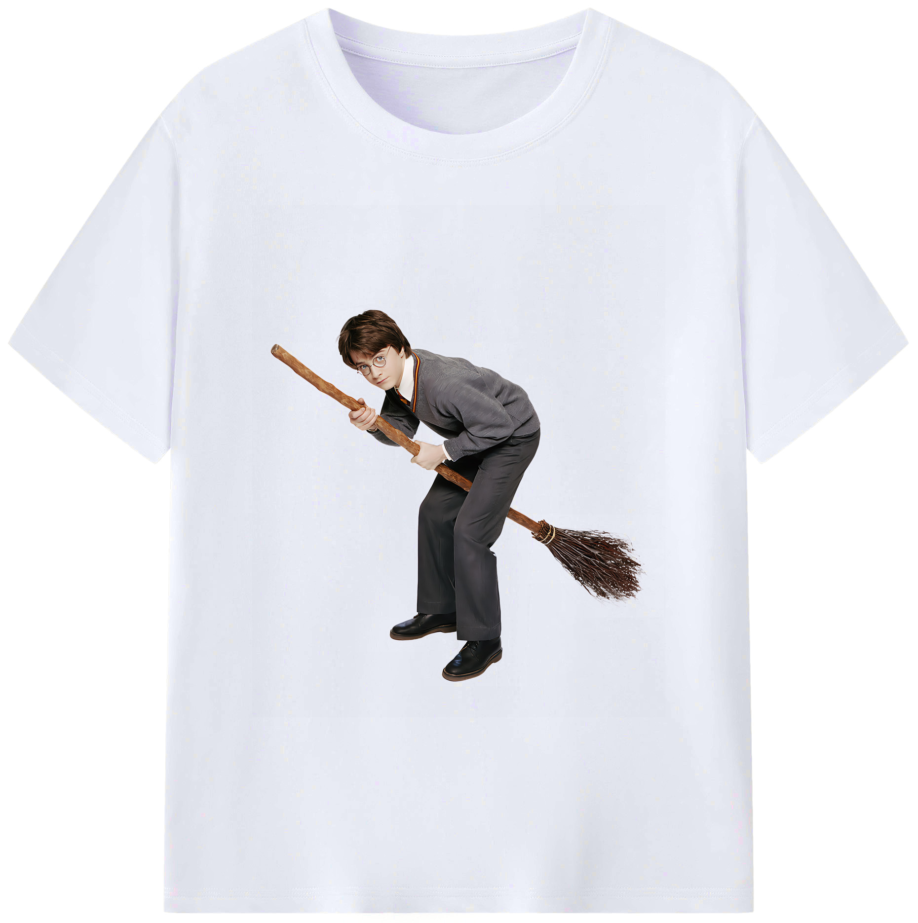 （画像用） Harry Potter ハリー・ポッターシリーズ 綿100％ メンズ半袖Tシャツ｜肌触りやわらか＆通気性