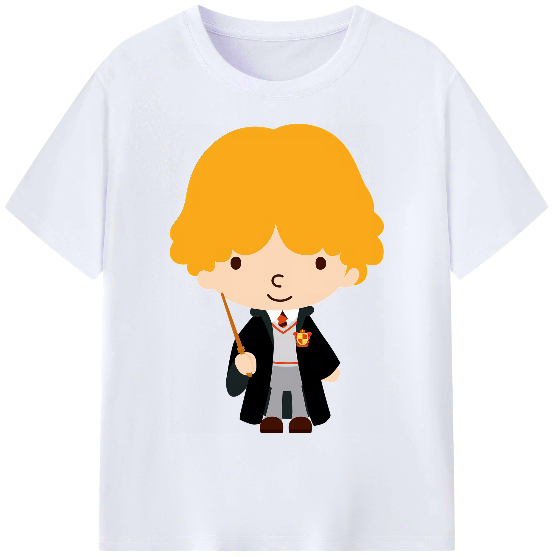 （画像用） Harry Potter ハリー・ポッターシリーズ 綿100％ メンズ半袖Tシャツ｜肌触りやわらか＆通気性
