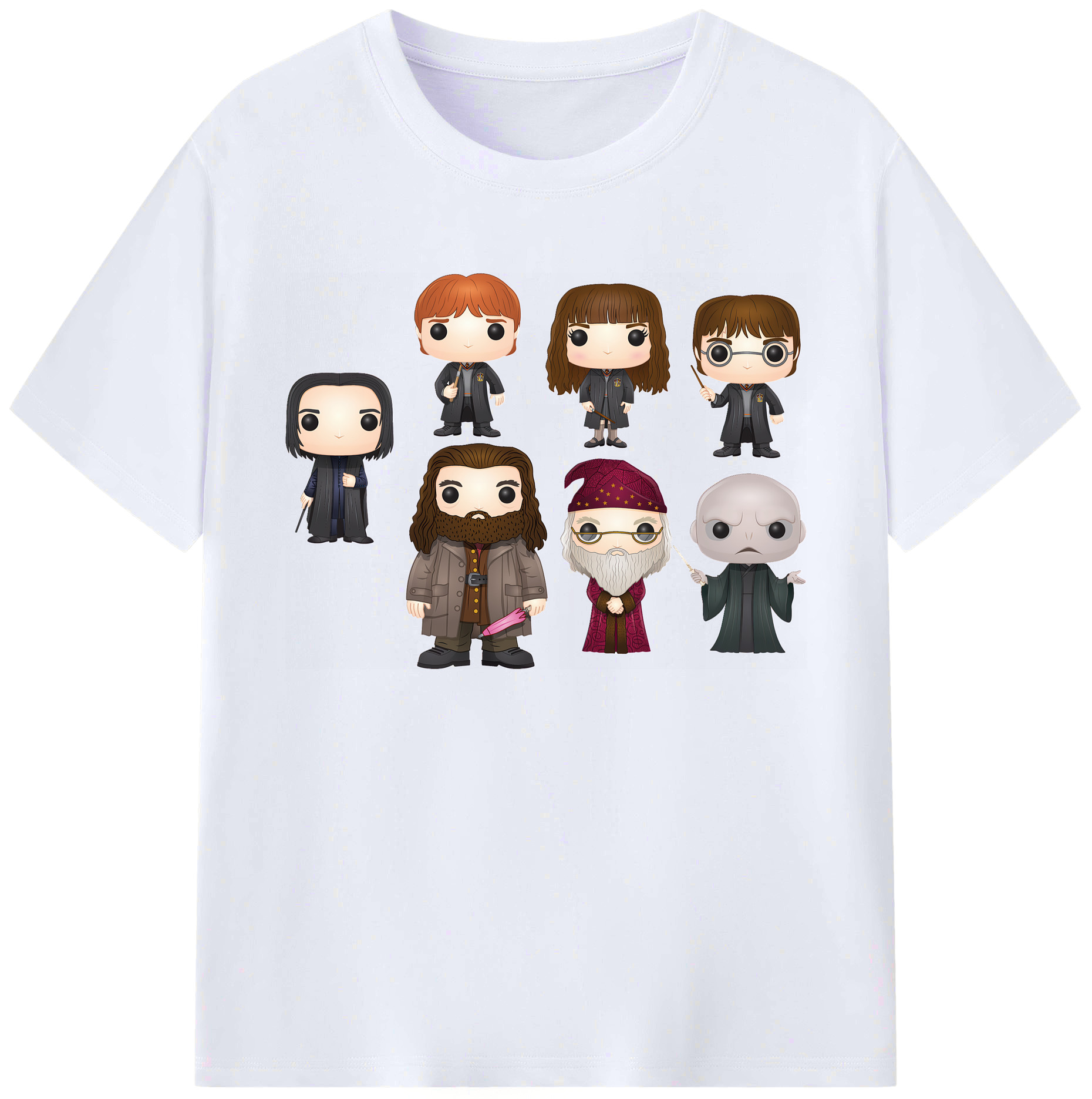 （画像用） Harry Potter ハリー・ポッターシリーズ 綿100％ メンズ半袖Tシャツ｜肌触りやわらか＆通気性