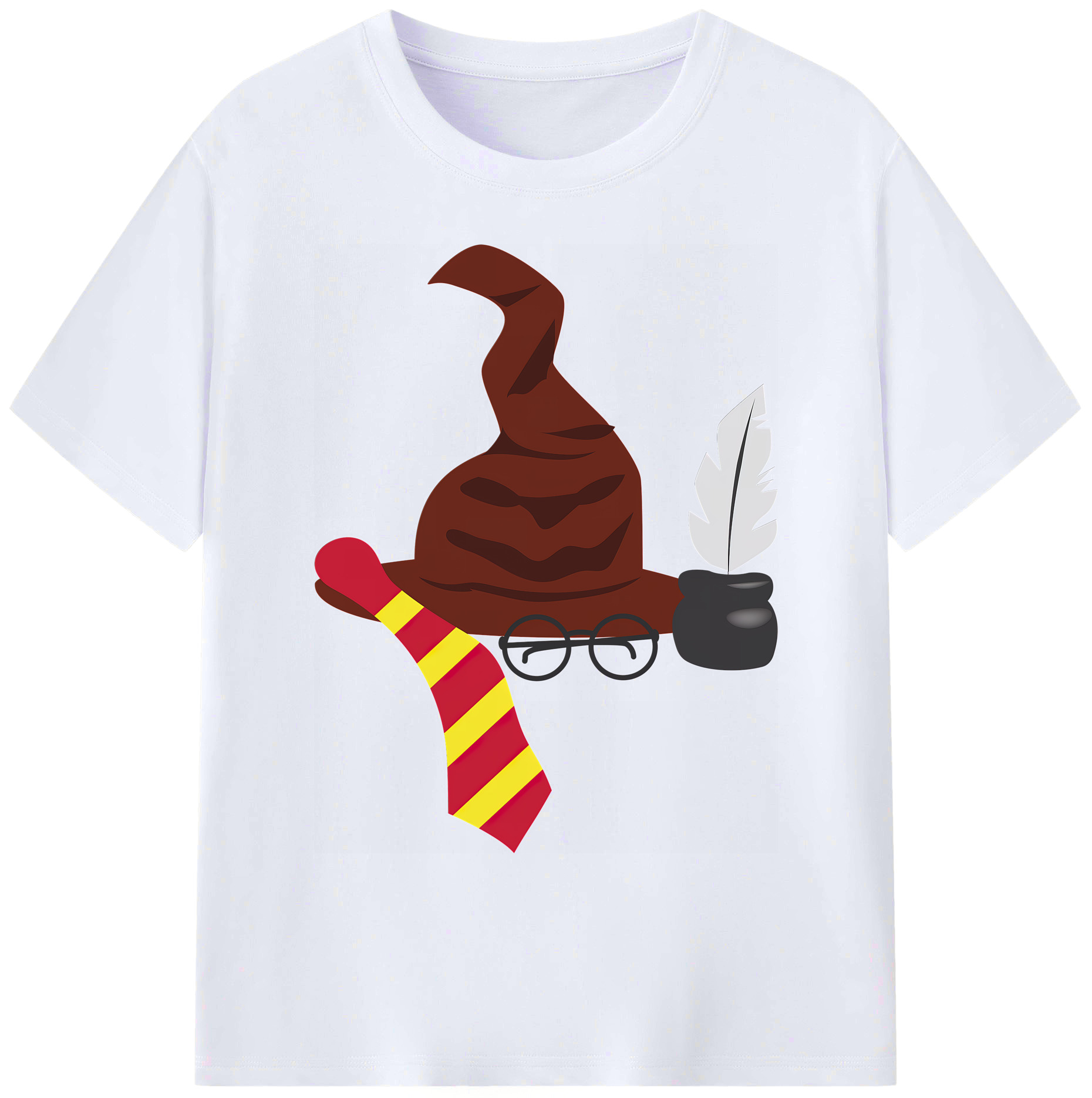 （画像用） Harry Potter ハリー・ポッターシリーズ 綿100％ メンズ半袖Tシャツ｜肌触りやわらか＆通気性