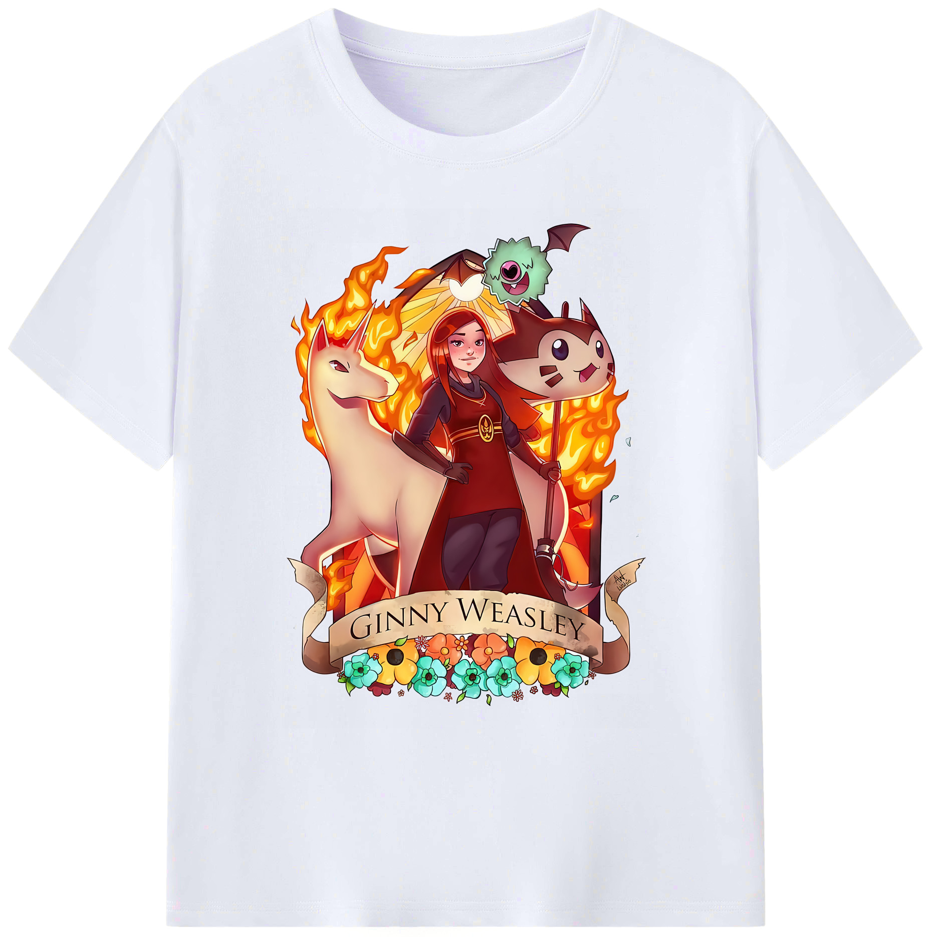 （画像用） Harry Potter ハリー・ポッターシリーズ 綿100％ メンズ半袖Tシャツ｜肌触りやわらか＆通気性
