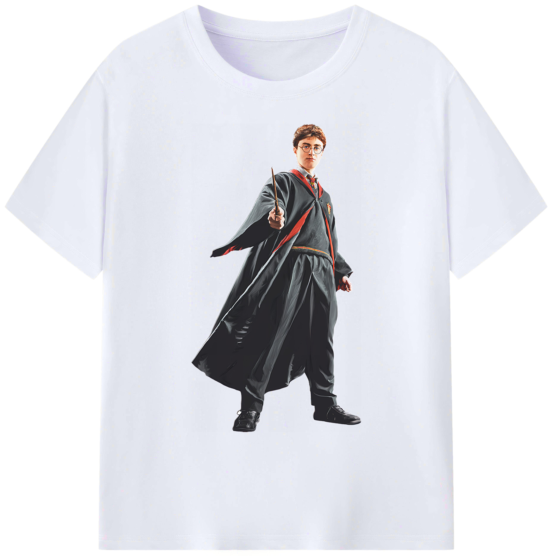 （画像用） Harry Potter ハリー・ポッターシリーズ 綿100％ メンズ半袖Tシャツ｜肌触りやわらか＆通気性