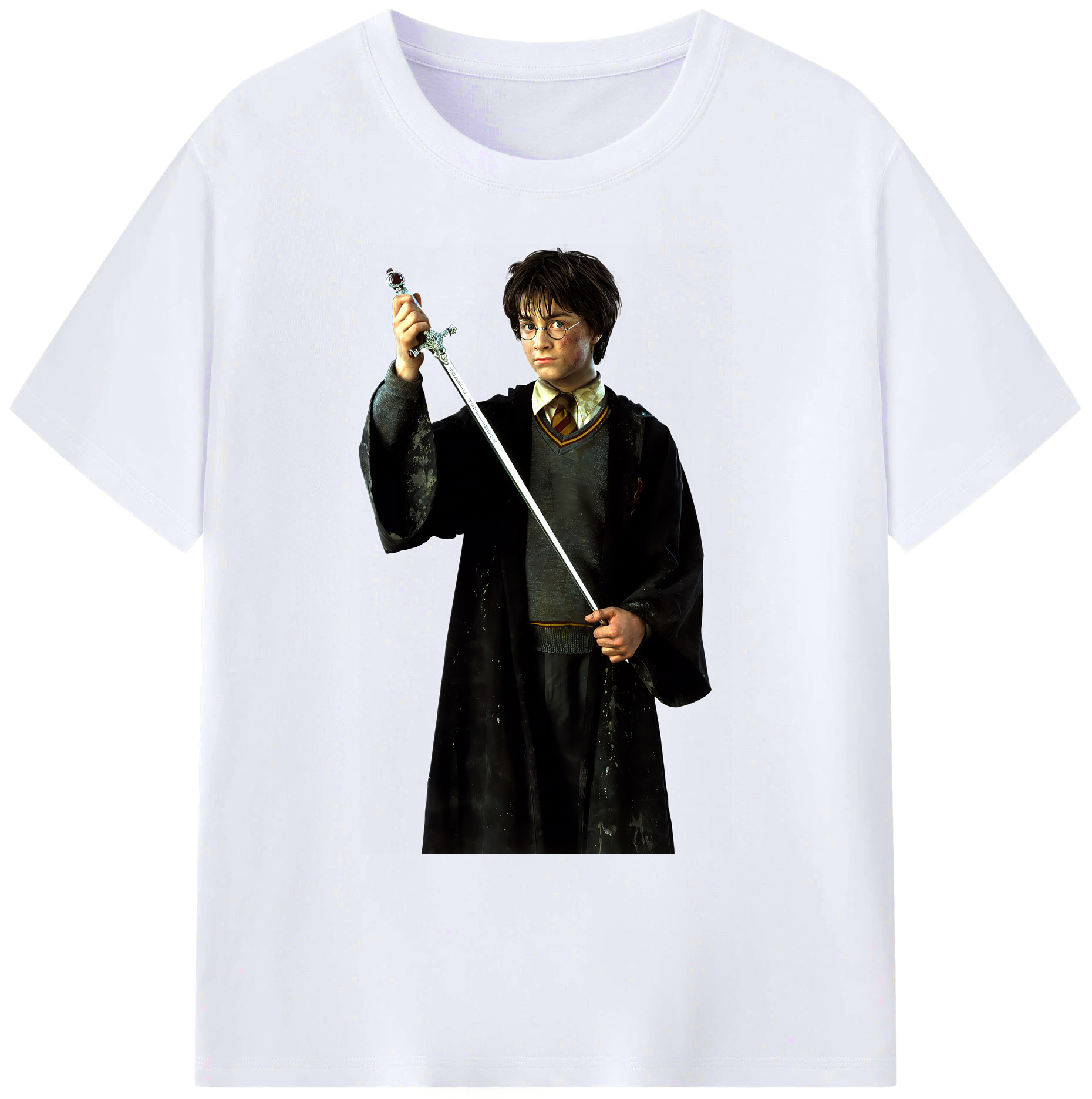 （画像用） Harry Potter ハリー・ポッターシリーズ 綿100％ メンズ半袖Tシャツ｜肌触りやわらか＆通気性