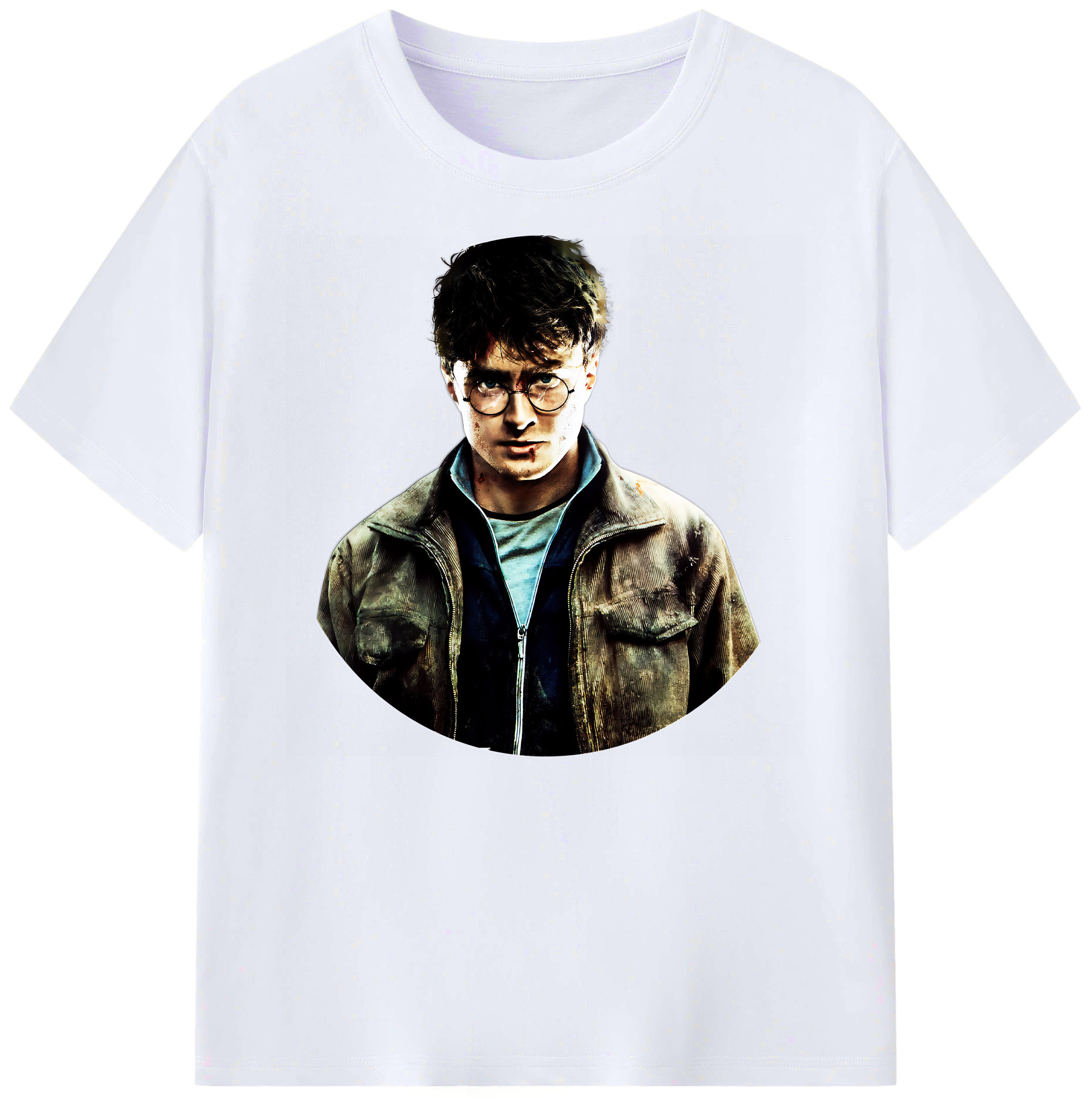 （画像用） Harry Potter ハリー・ポッターシリーズ 綿100％ メンズ半袖Tシャツ｜肌触りやわらか＆通気性