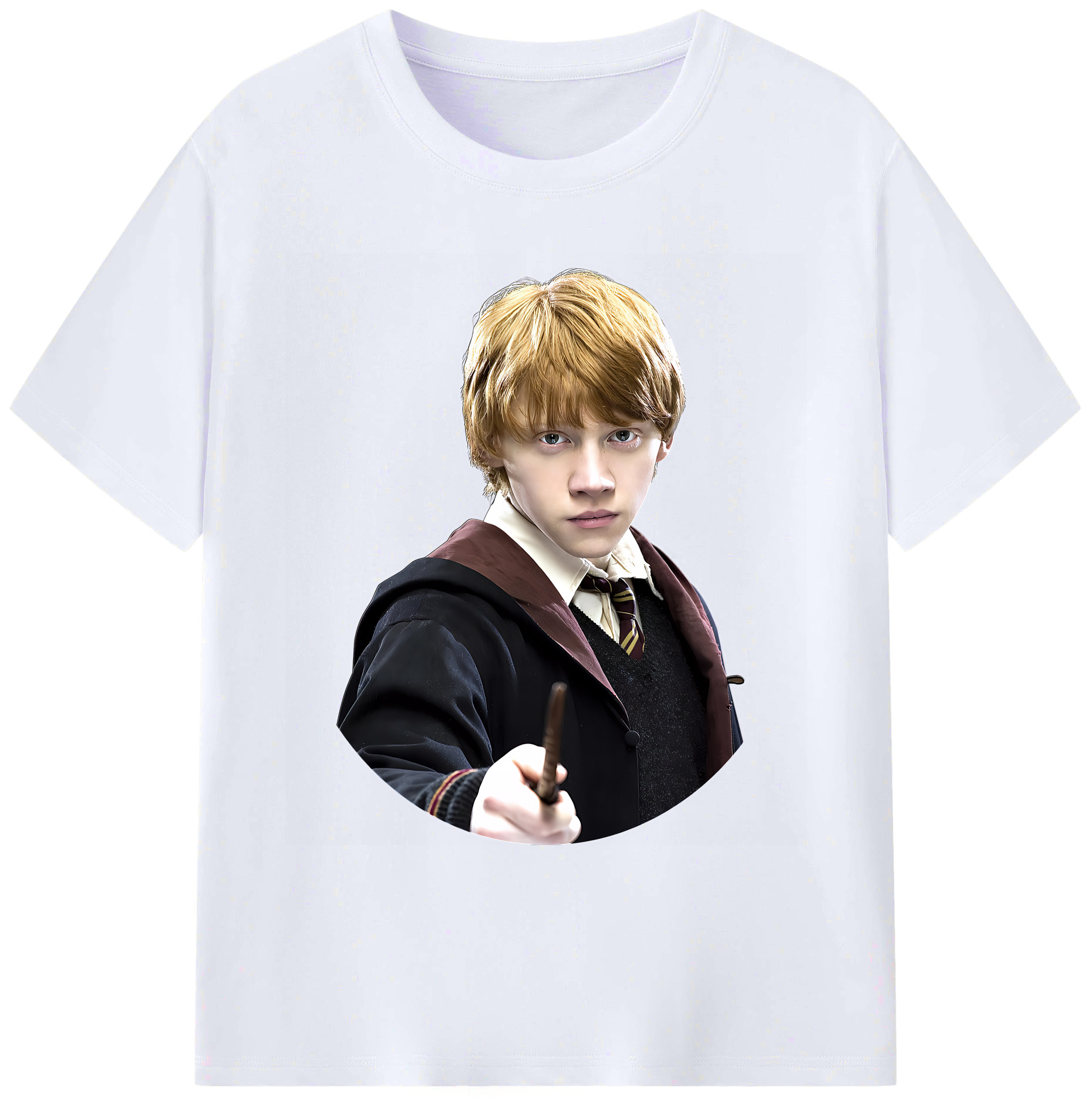 （画像用） Harry Potter ハリー・ポッターシリーズ 綿100％ メンズ半袖Tシャツ｜肌触りやわらか＆通気性